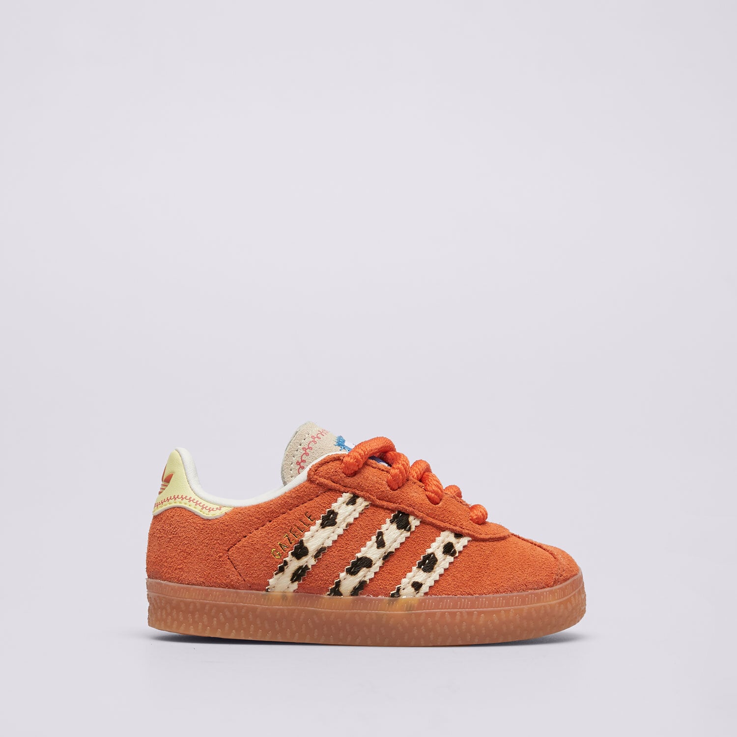 dětské tenisky ADIDAS GAZELLE CF EL I JI0075 ORANŽOVÁ