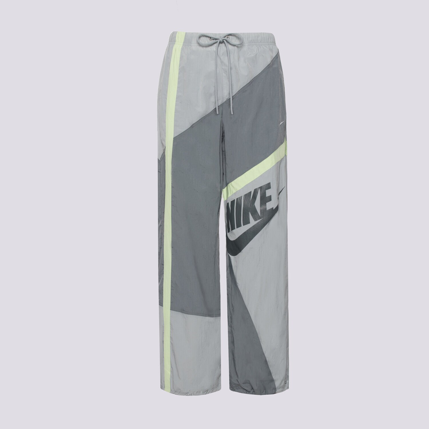 dámské kalhoty NIKE KALHOTY  W NSW STREET WVN OH PANT HJ4178-084 ŠEDÁ
