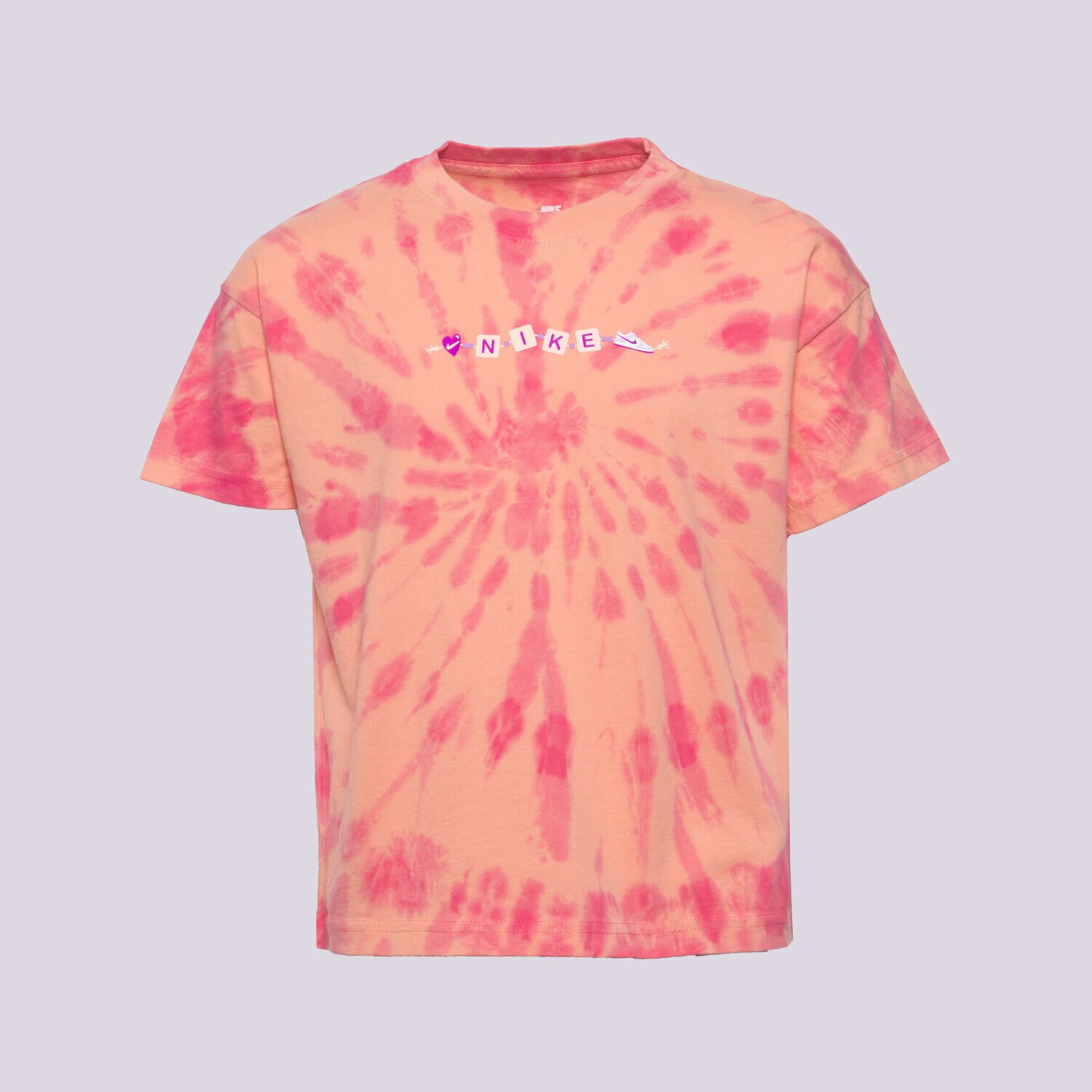 dětské tričko NIKE TRIČKO G NSW TEE ADAPT TWEEN GIRL HQ2348-844 RŮŽOVÁ
