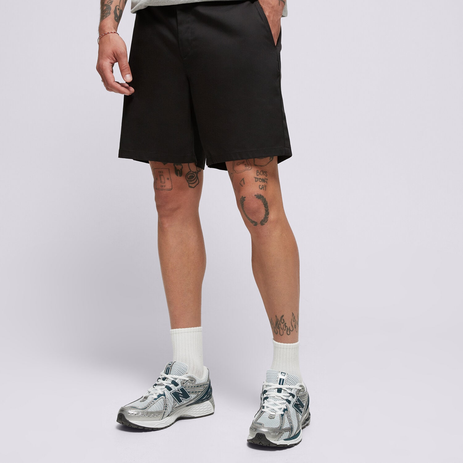 pánské kraťasy NEW BALANCE ŠORTKY  ATHLETICS STANDARD SHORT 7" MS51583BK ČERNÁ