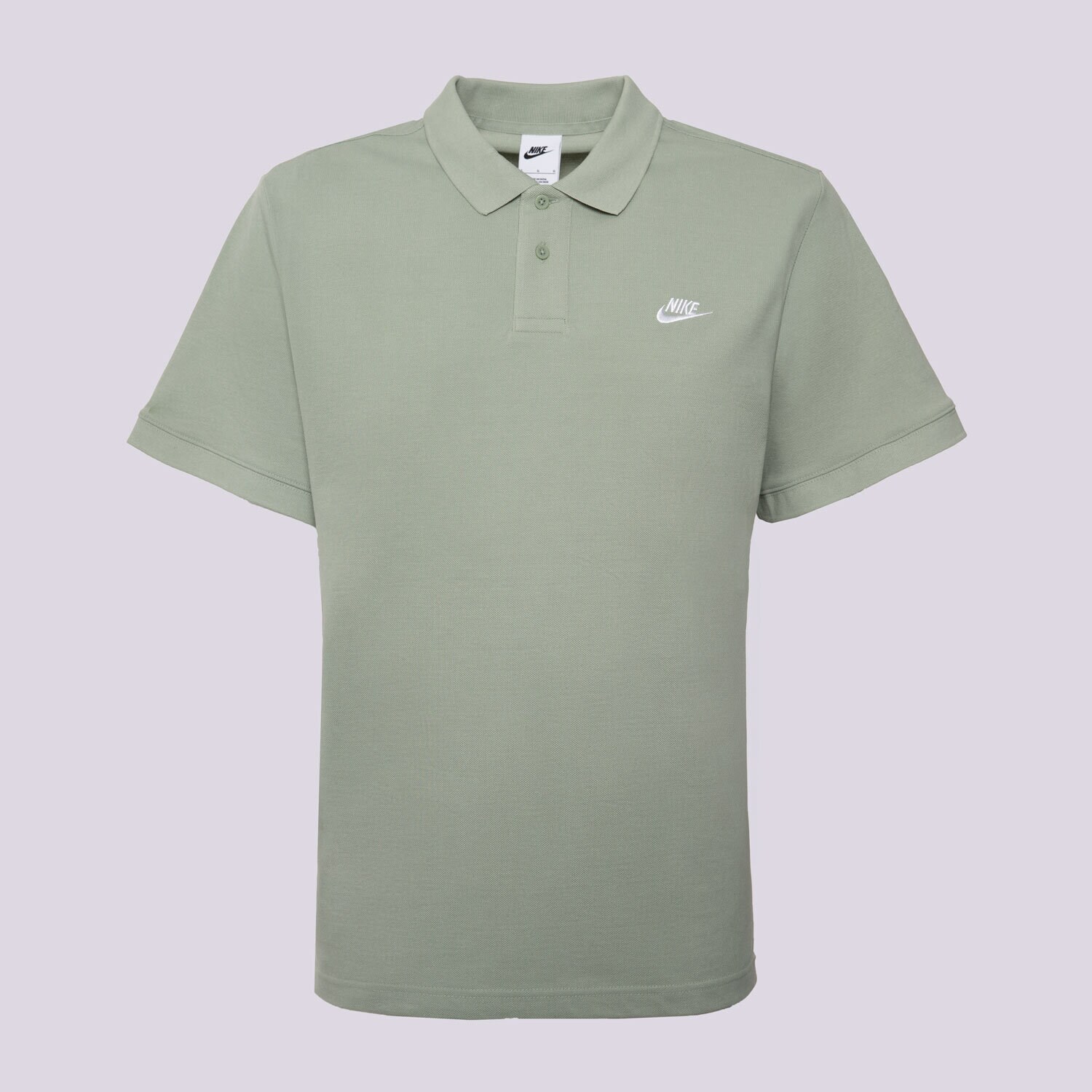 pánské polo tričko NIKE TRIČKO M NK CLUB SS TRIČKO PIQUE FN3894-370 ZELENÁ