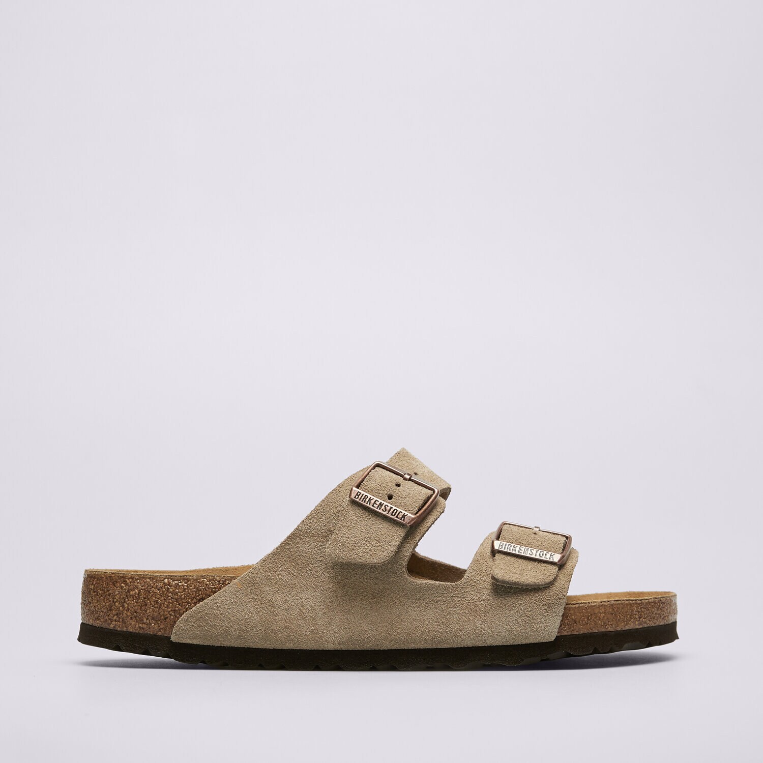 pánské pantofle BIRKENSTOCK ARIZONA SUEDE 51461 BÉŽOVÁ