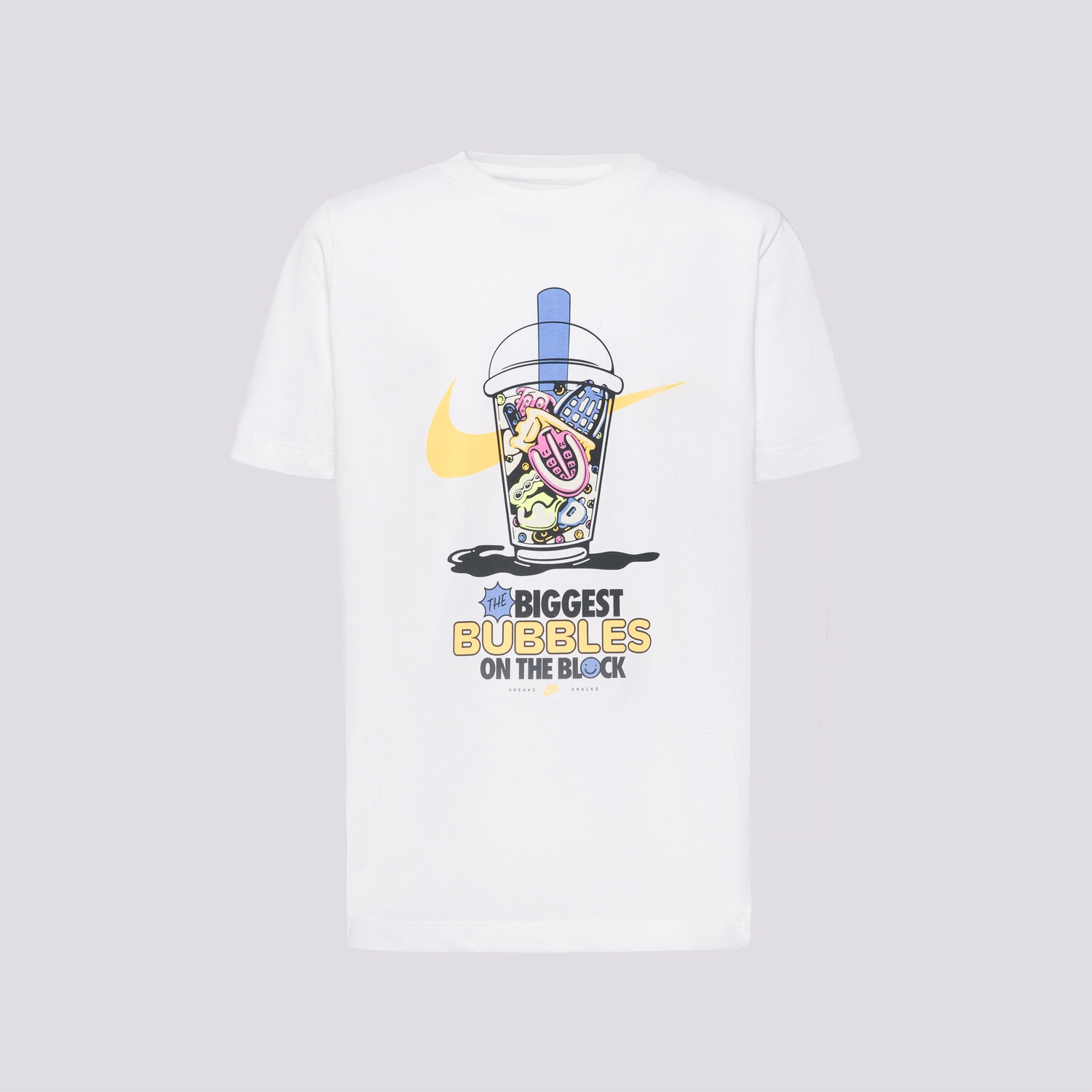 dětské tričko NIKE TRIČKO K NSW TEE TD BOBA BOY HQ3227-100 MODRÁ