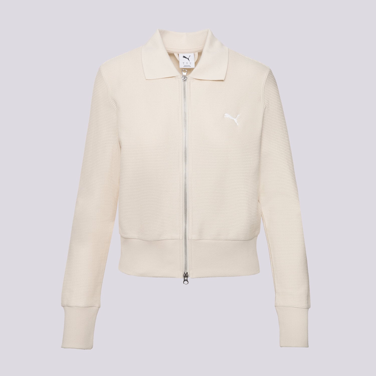 dámská mikina PUMA MIKINA ROZEPÍNACÍ KNITTED CARDIGAN 629781 87 BÉŽOVÁ