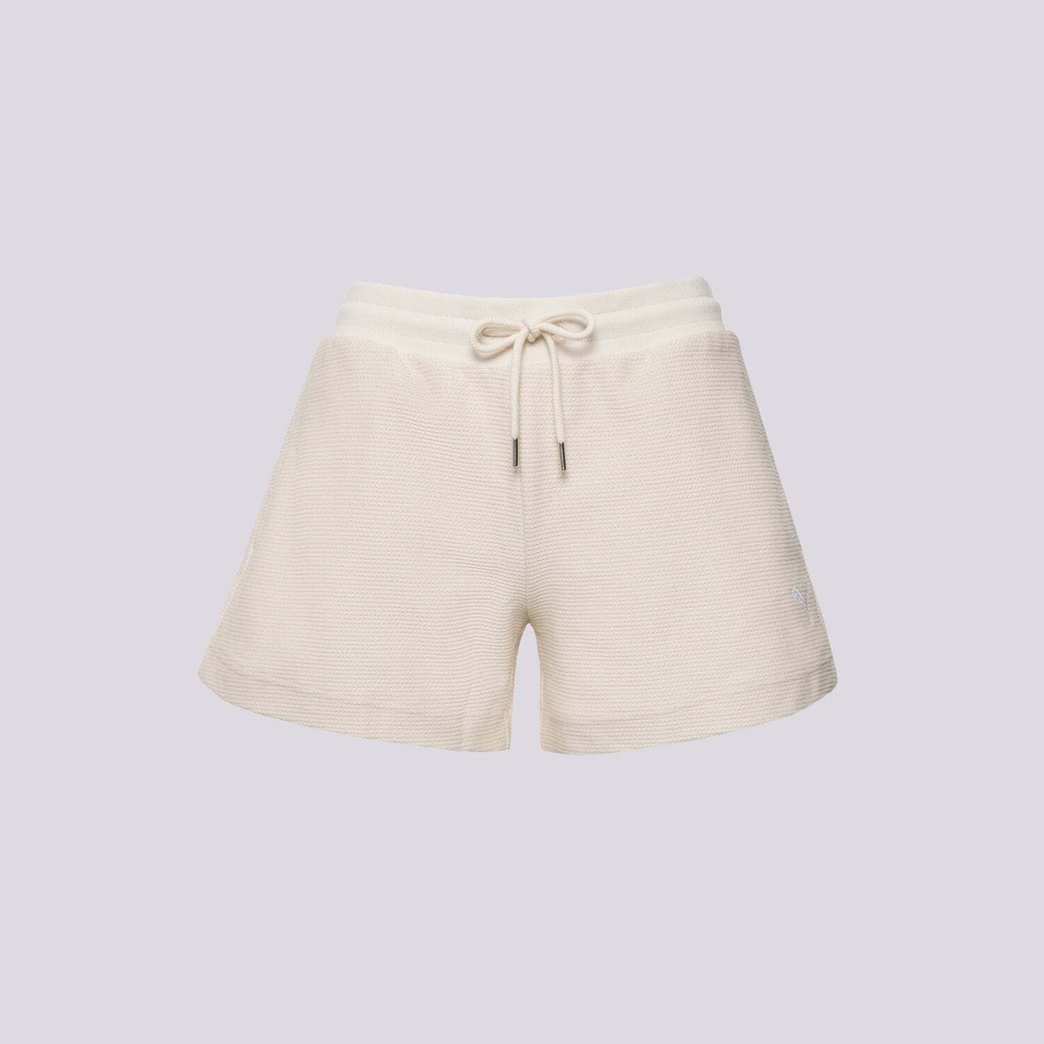 dámské kraťasy PUMA ŠORTKY  A-LINE SHORTS 4' JACQUARD 629782 87 BÉŽOVÁ