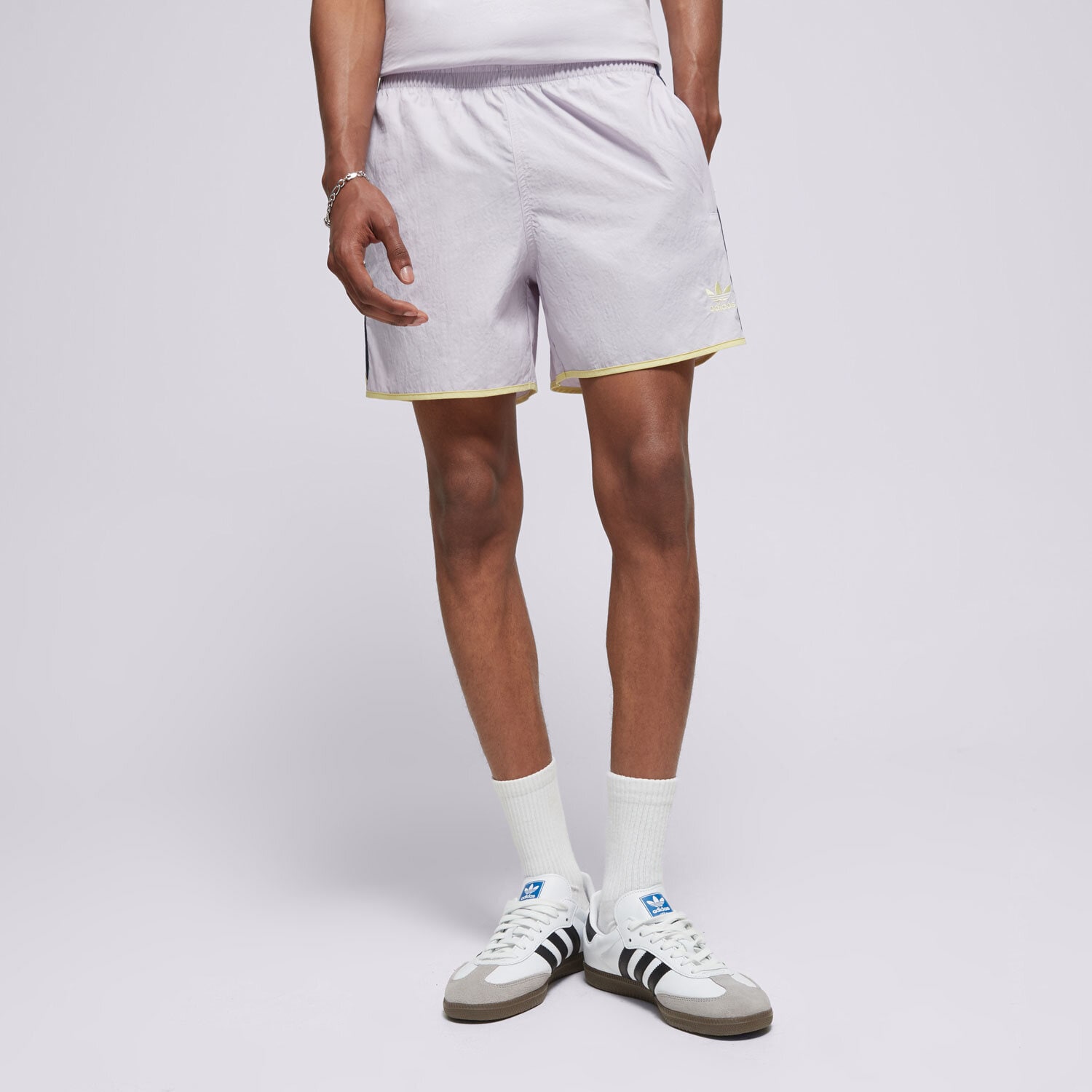 pánské kraťasy ADIDAS ŠORTKY  SPRINTER SHORTS JP1273 FIALOVÁ