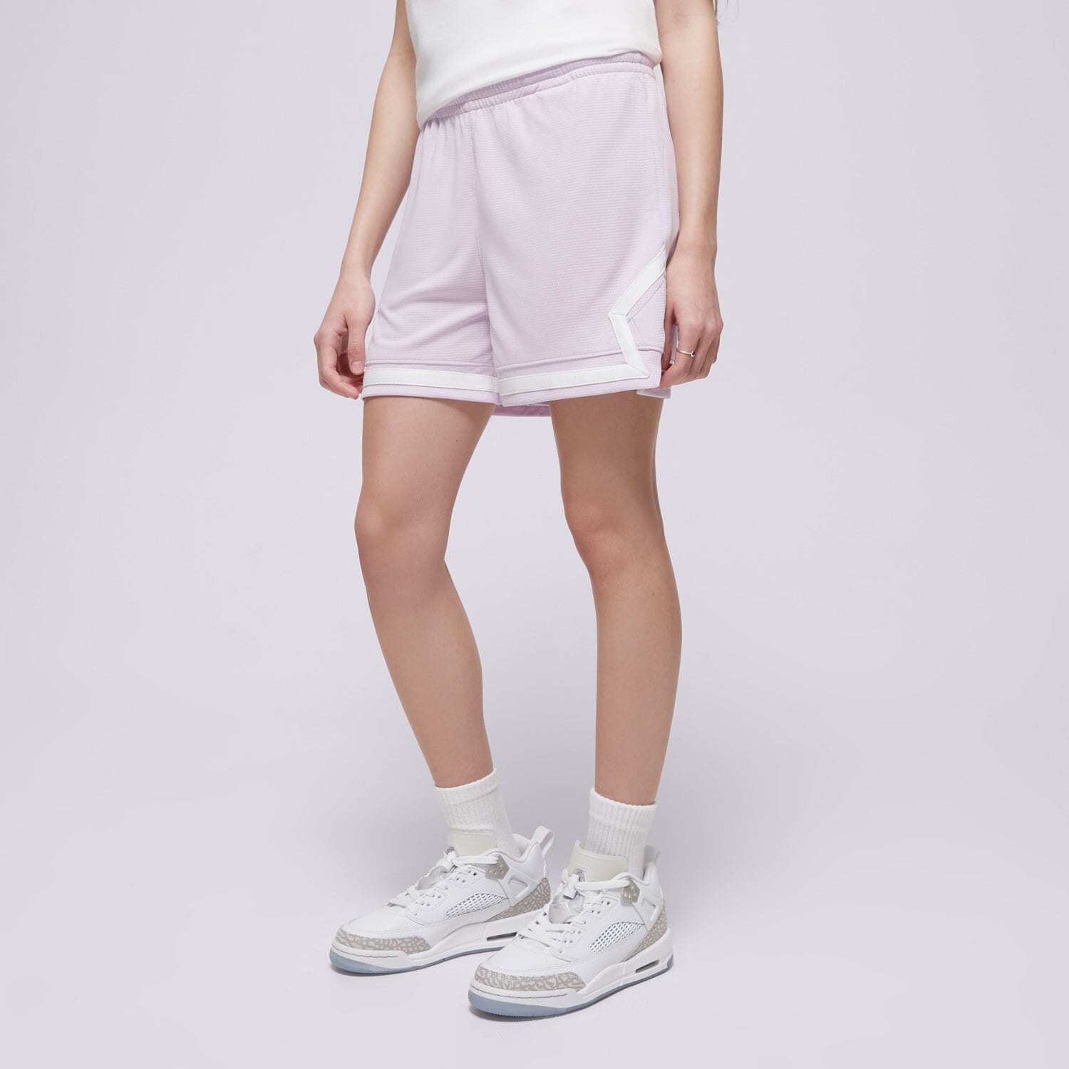 JORDAN ŠORTKY  JDG WJ SPORT DIAMOND SHORT 45D403-P6I FIALOVÁ