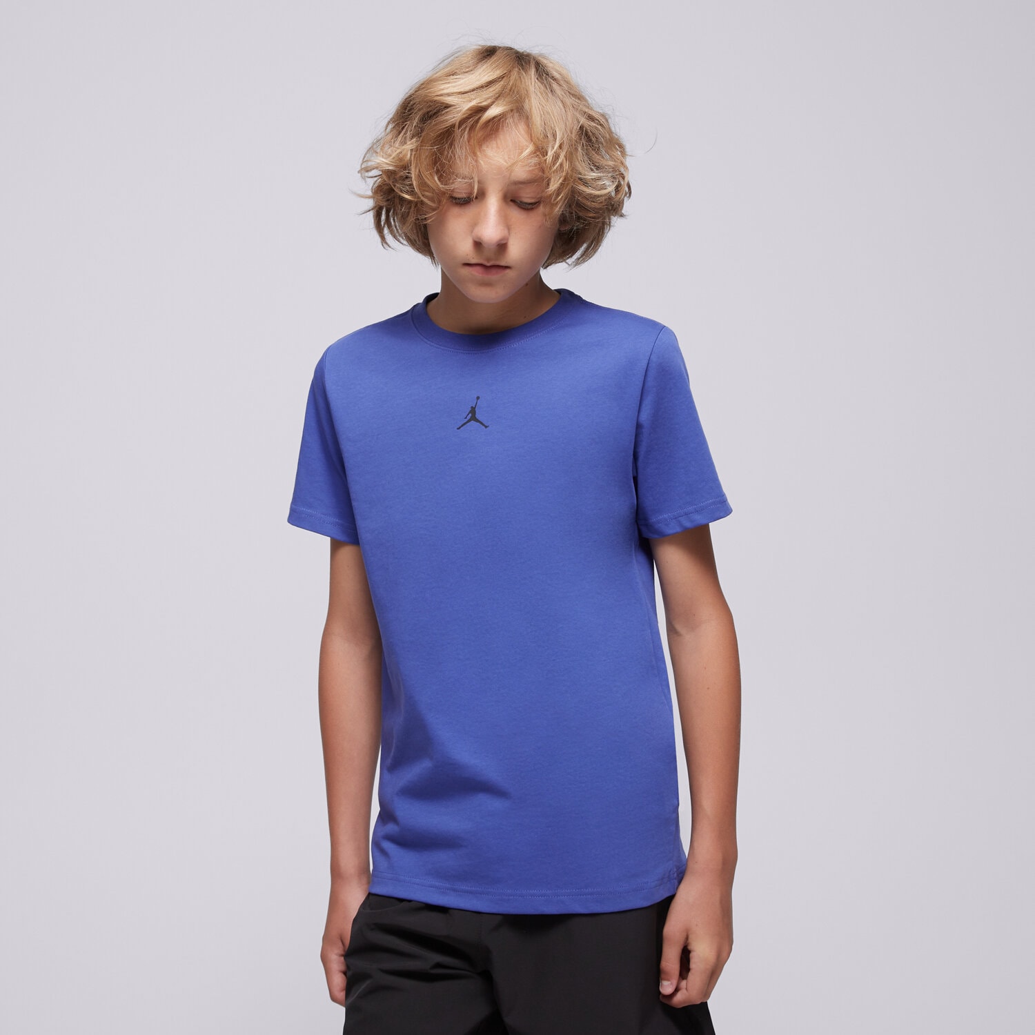 dětské tričko JORDAN TRIČKO JDN JORDAN SPORT CORE SS TEE BOY 95D618-P3E FIALOVÁ