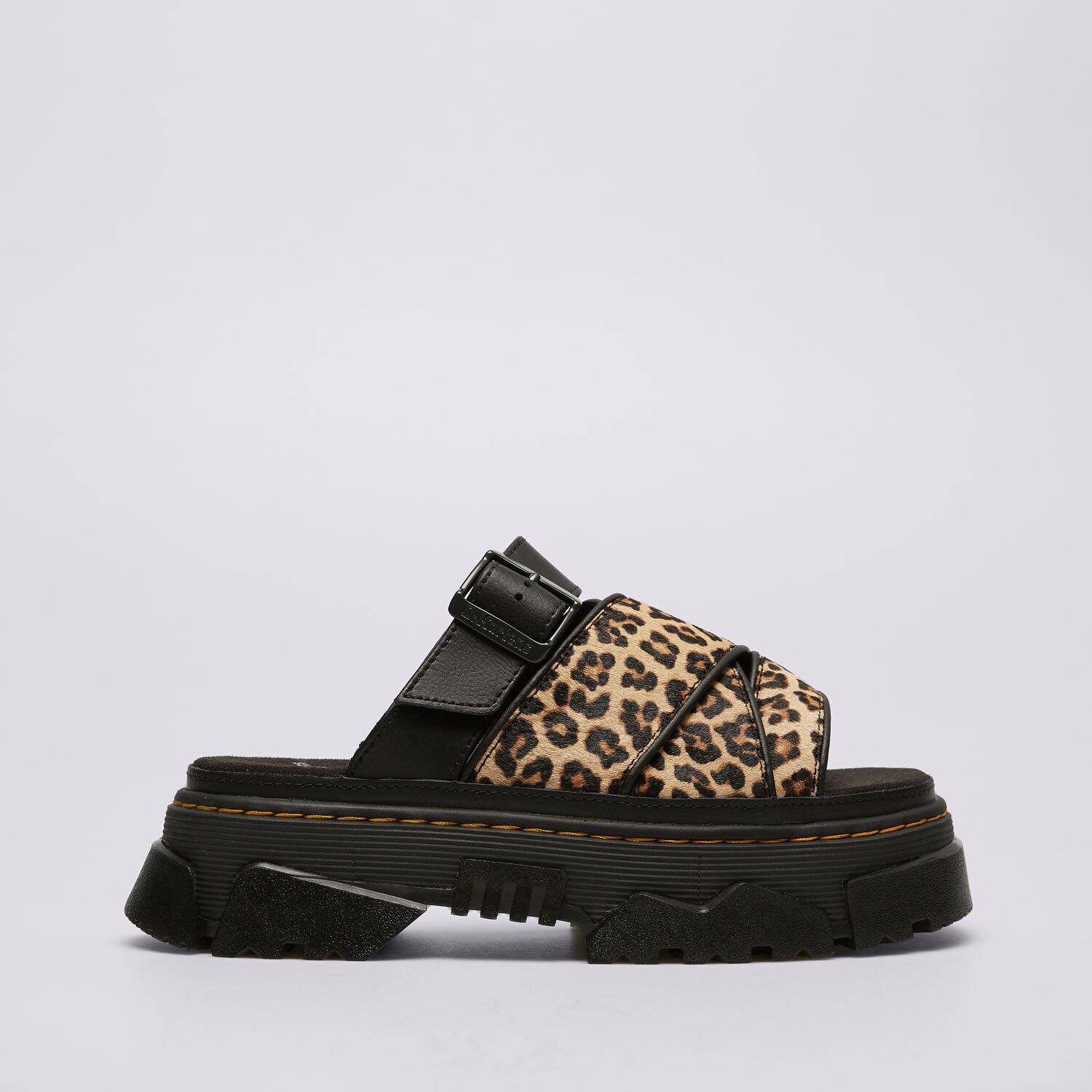 dámské sandály DR.MARTENS MATTISON SLIDE SANDAL 41110200 HNĚDÁ