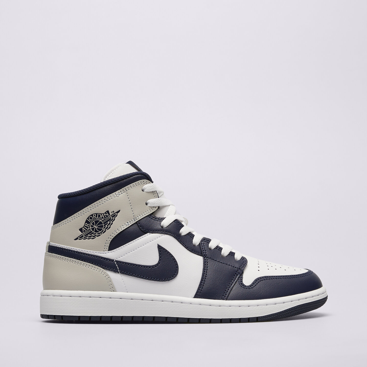 pánské tenisky AIR JORDAN 1 MID  DQ8426-146 BÍLÁ