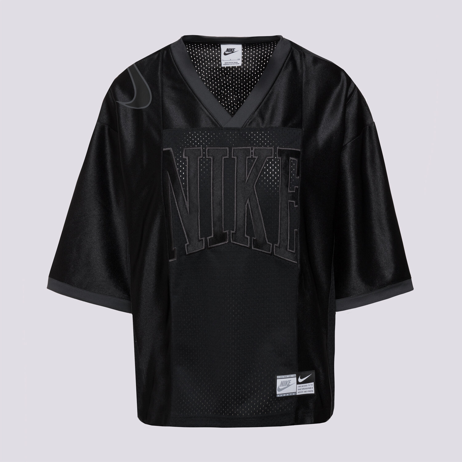 dámské tričko NIKE TRIČKO W NSW STREET SS GX JRSY TOP HJ0280-010 ČERNÁ