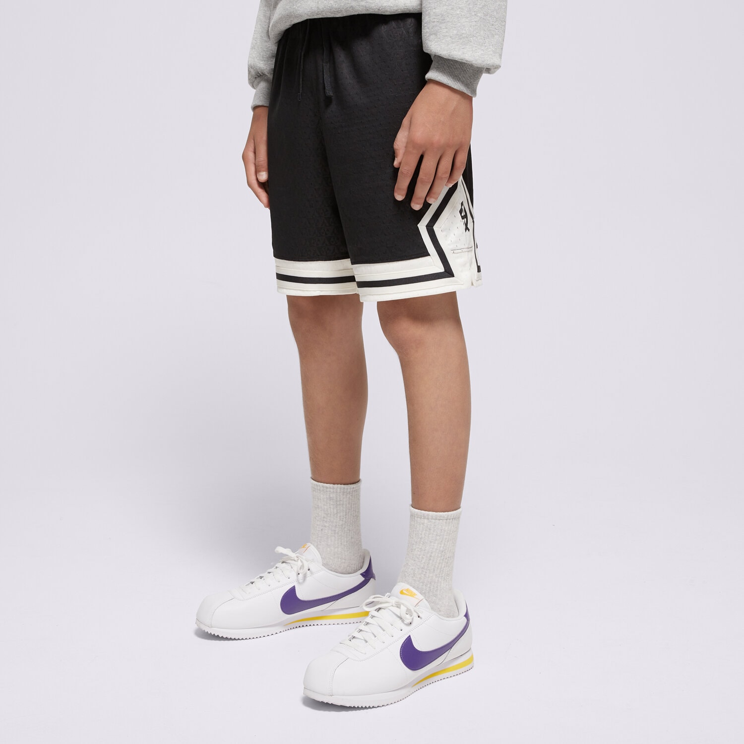 JORDAN ŠORTKY  JDB QUAI 54 SPORT DIAMOND SHOR BOY 95D315-G0T ČERNÁ