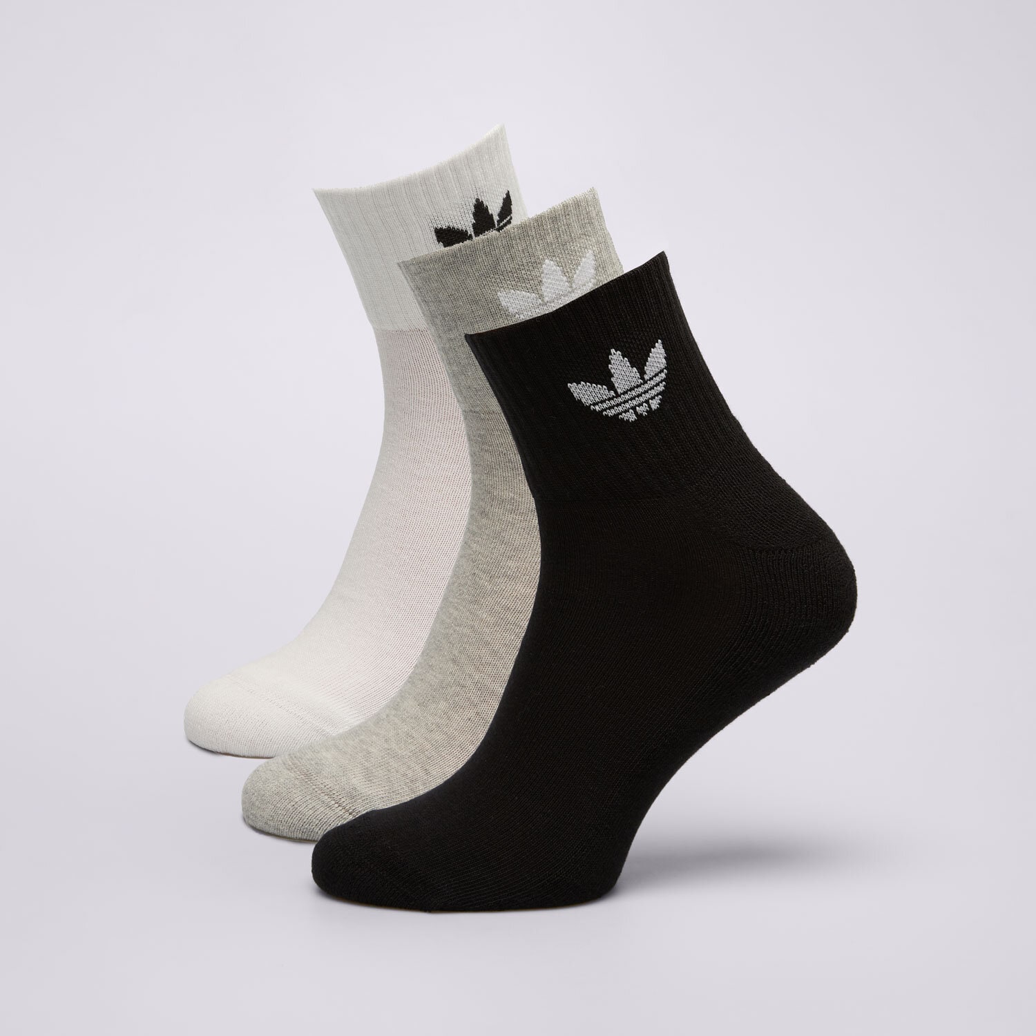 dámské ponožky ADIDAS PONOŽKY 1/4 SOCKS 3P IJ5612 VÍCEBAREVNÁ