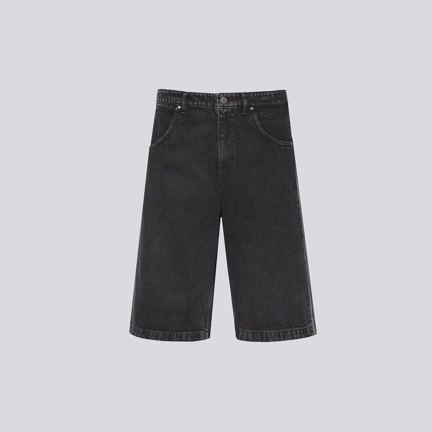 pánské kraťasy ADIDAS ŠORTKY  ADICOLOR DENIM FIREBIRD SHORTS JC6719 ČERNÁ