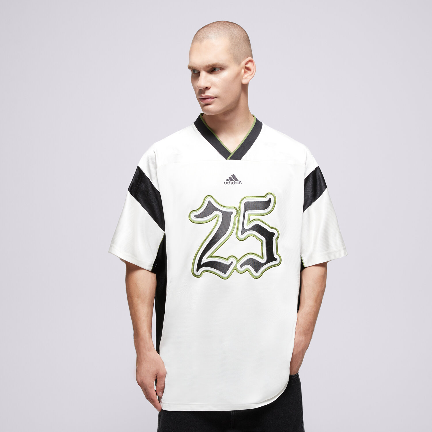 pánské tričko ADIDAS TRIČKO FTBL JRSY JY2762 BÍLÁ