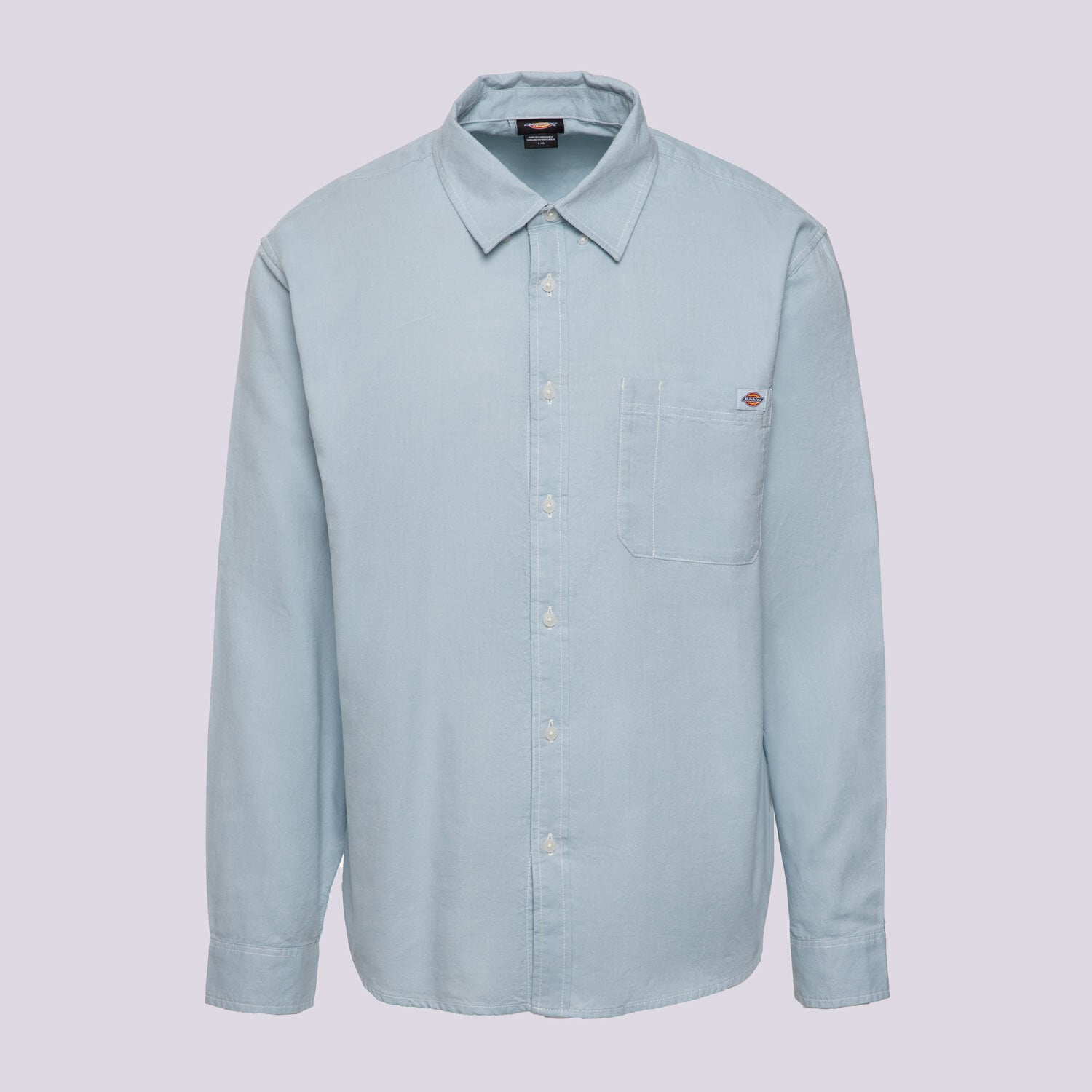 pánská košile DICKIES KOŠILE GALLATIN SHIRT LS DK0A87PYK661 MODRÁ