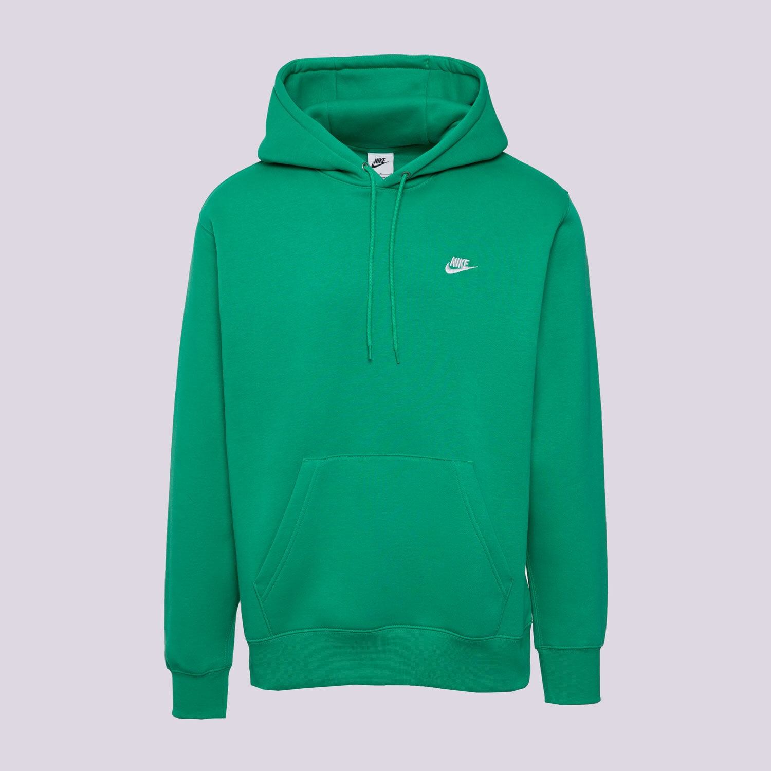 pánská mikina NIKE MIKINA S KAPUCÍ M NK CLUB BB PO HOODIE FN3859-324 ZELENÁ