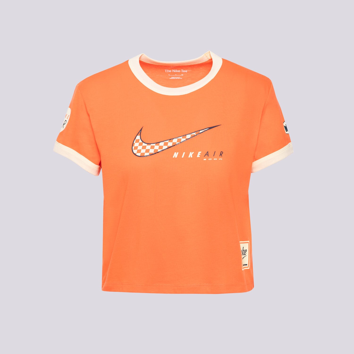 dámské tričko NIKE TRIČKO W NSW CLUB SS TEE MOTO RGR HQ1707-842 ČERVENÁ