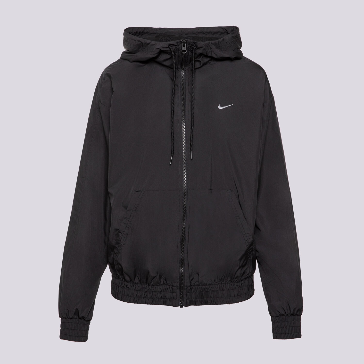 Přechodná bunda dámská (podzimní, jarní) NIKE BUNDA W NSW ESSNTL UV WVN JKT HD FV6298-010 ČERNÁ