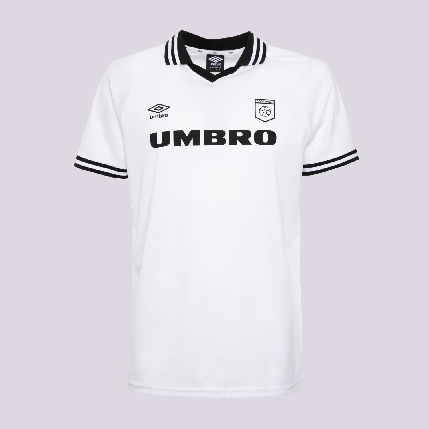 pánské tričko UMBRO TRIČKO FOOTBALL JERSEY UL125TSM85002 BÍLÁ