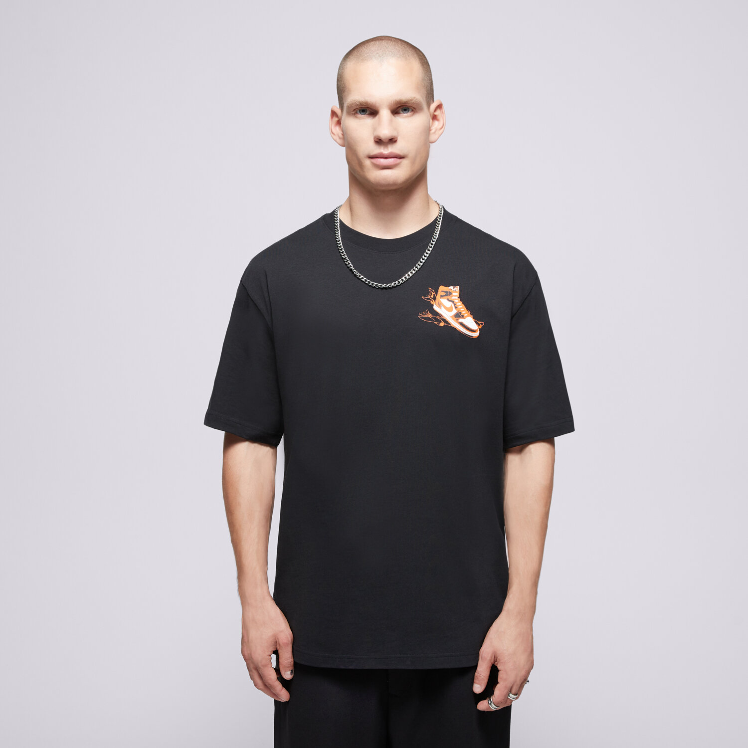 pánské tričko JORDAN TRIČKO M J NC AJ1 AD SS CREW HQ8972-010 ČERNÁ