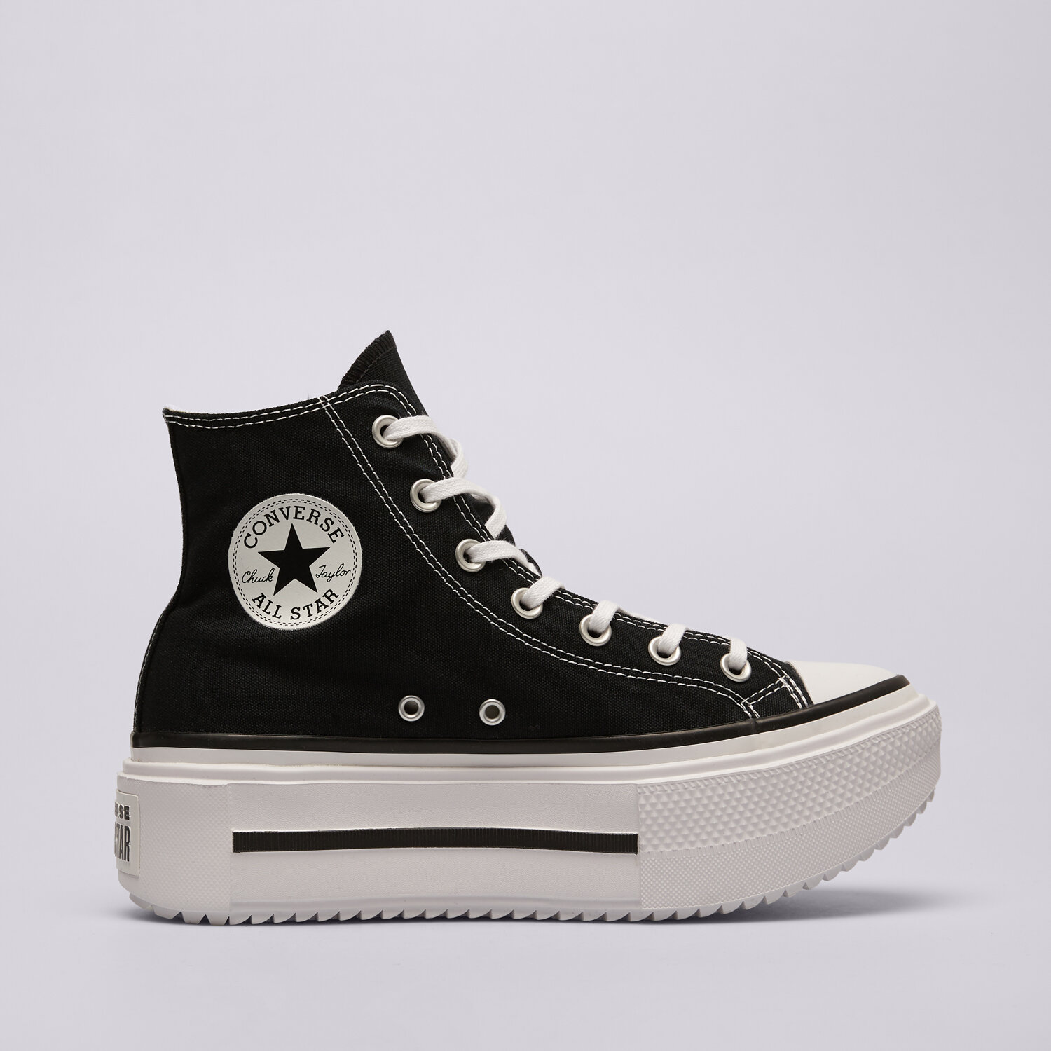 dámské tenisky CONVERSE CHUCK TAYLOR ALL STAR LIFT DOUBLE STACK A12975C ČERNÁ