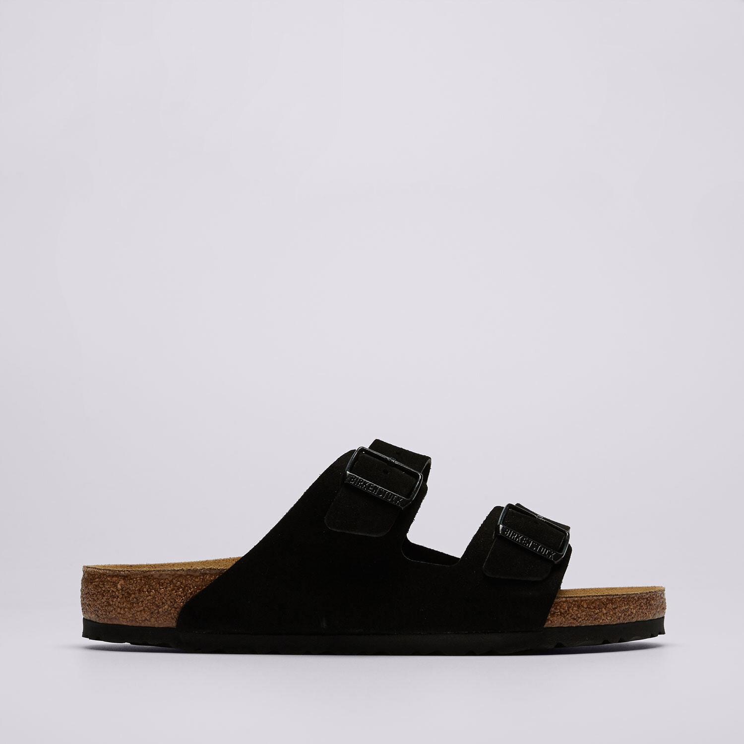 pánské pantofle BIRKENSTOCK ARIZONA SUEDE 1027152 ČERNÁ