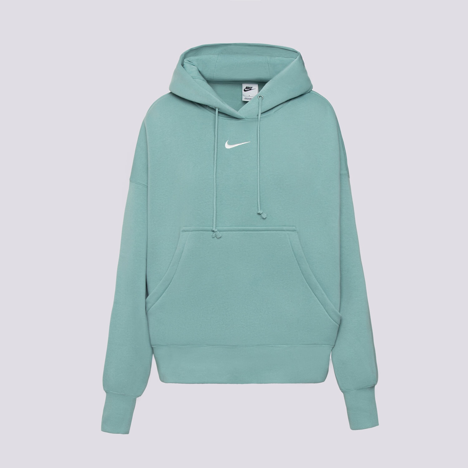 dámské kalhoty NIKE MIKINA W NSW PHNX FLC OOS PO HOODIE DQ5858-017 ZELENÁ
