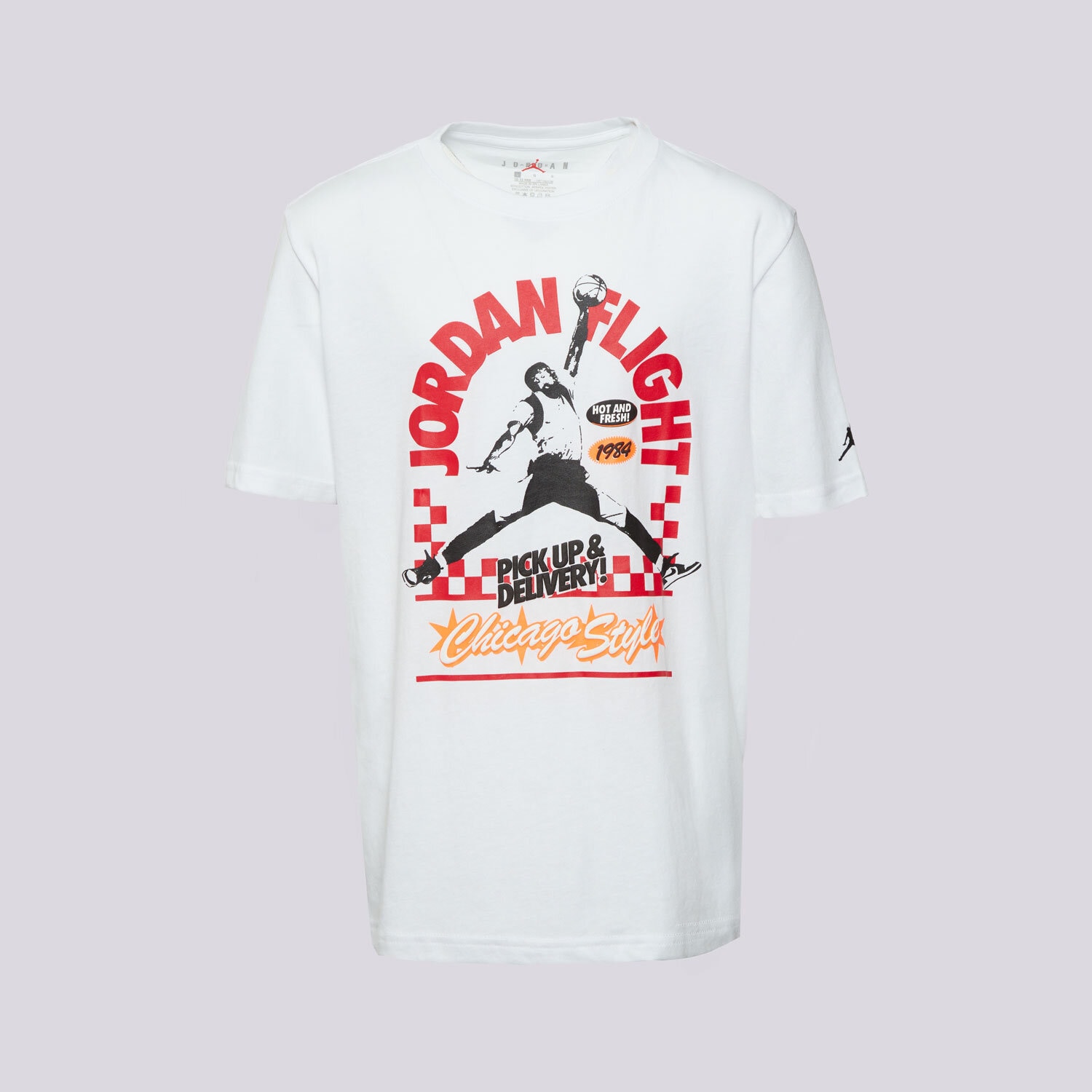 dětské tričko JORDAN TRIČKO JDB MJP SHOP TEE SS-TEE BOY 95F156-001 BÍLÁ