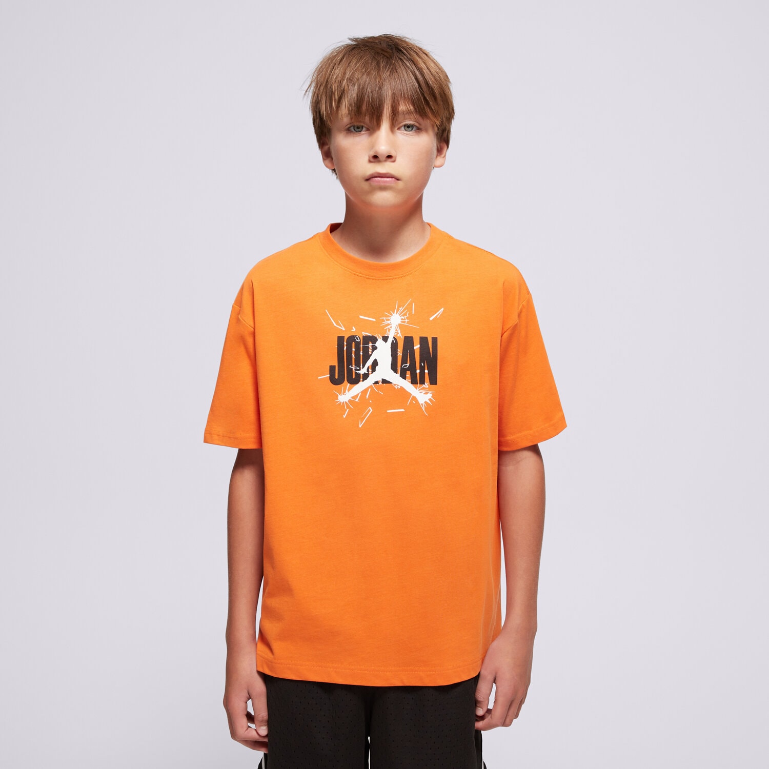 dětské tričko JORDAN TRIČKO JDB MJ 85 SHATTER SS TEE BOY 95F059-N4V Krémová