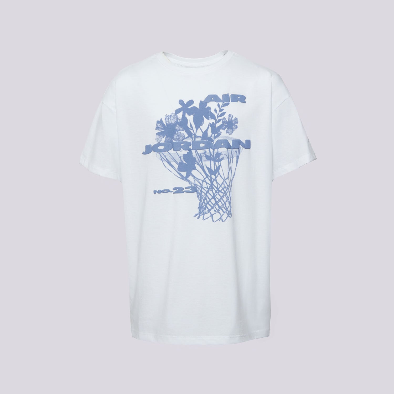 dětské tričko JORDAN TRIČKO JDG JORDAN 23 FLOWERS SS TEE GIRL 45F165-001 BÍLÁ