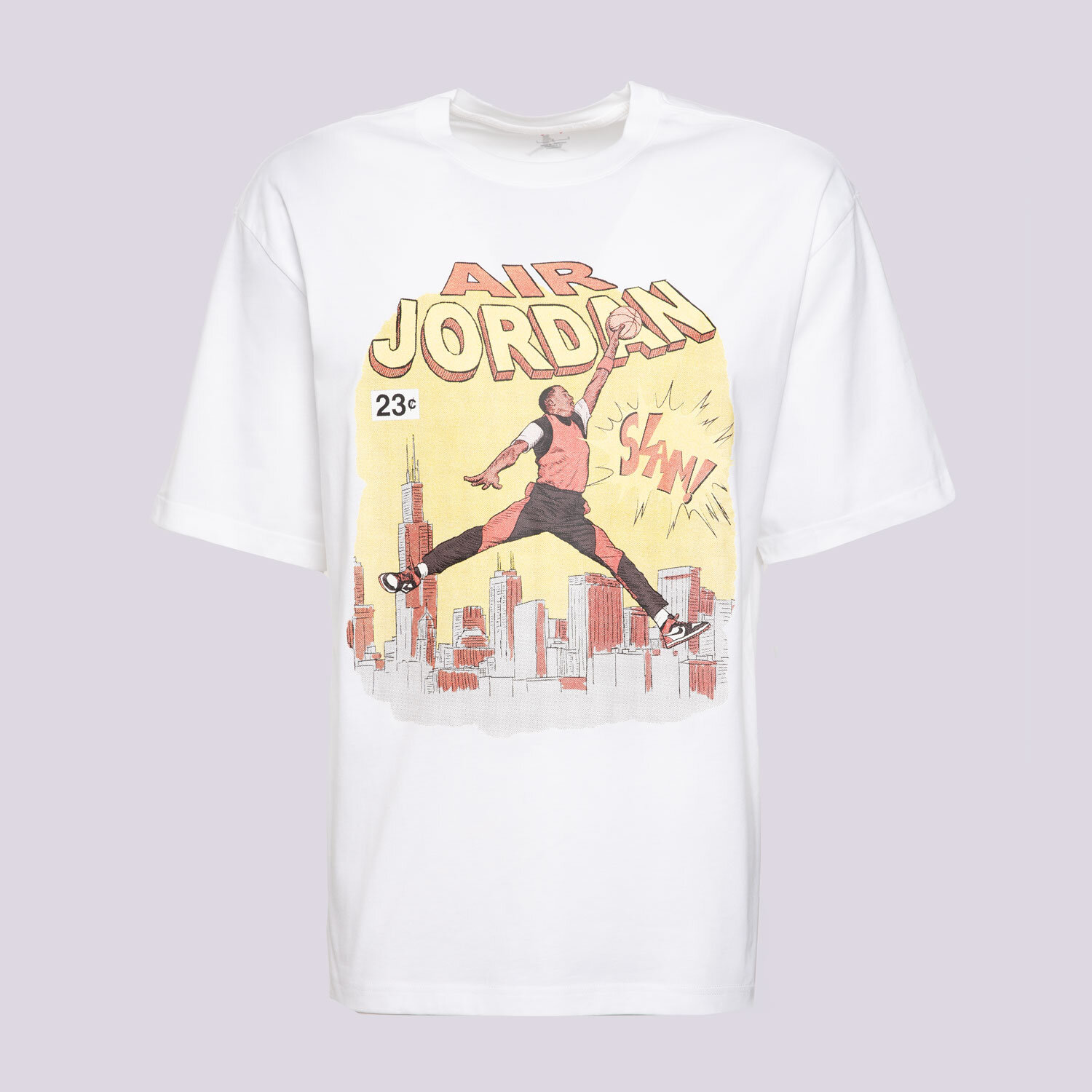 pánské tričko JORDAN TRIČKO M J NC COMIC SS CREW IF0784-100 BÍLÁ