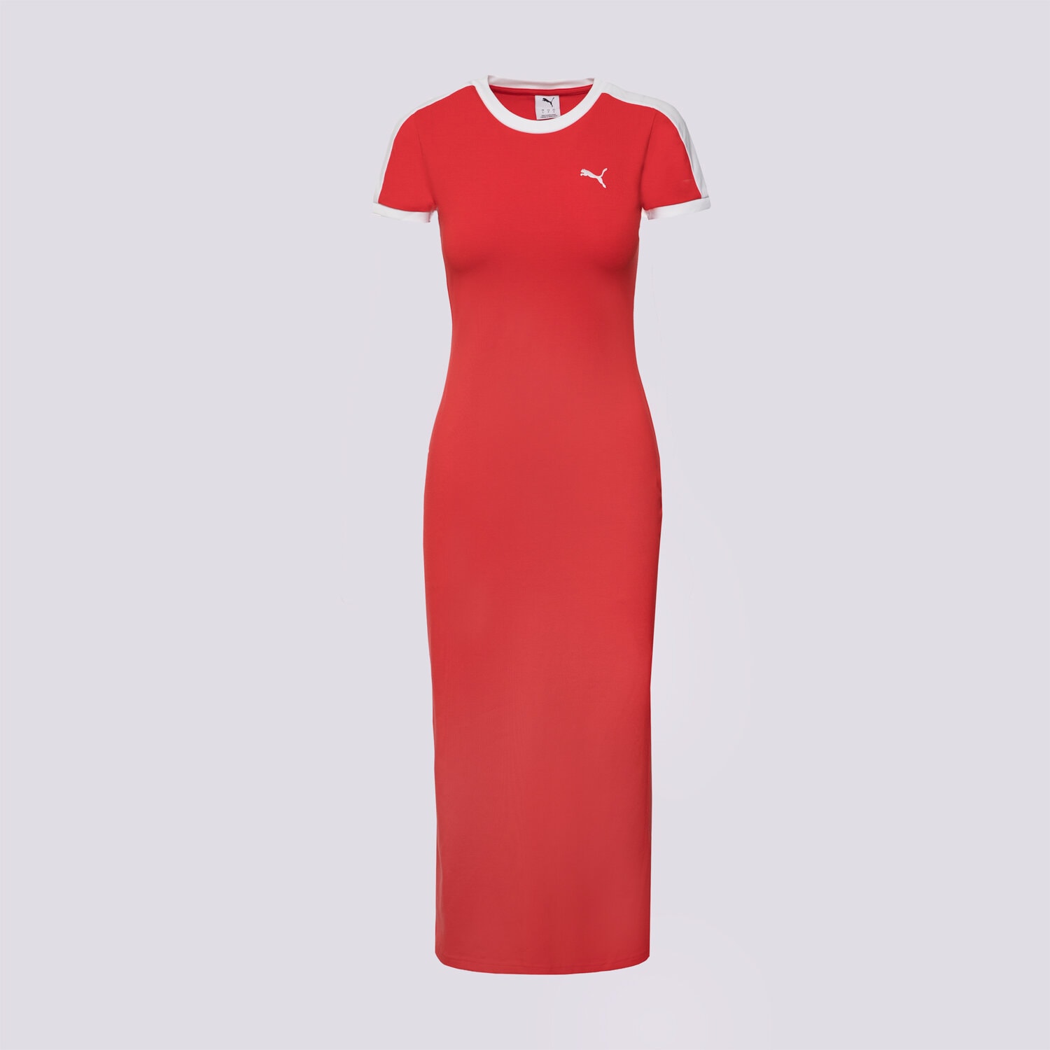 dámské šaty PUMA ŠATY T7 DRESS 632140 11 ČERVENÁ