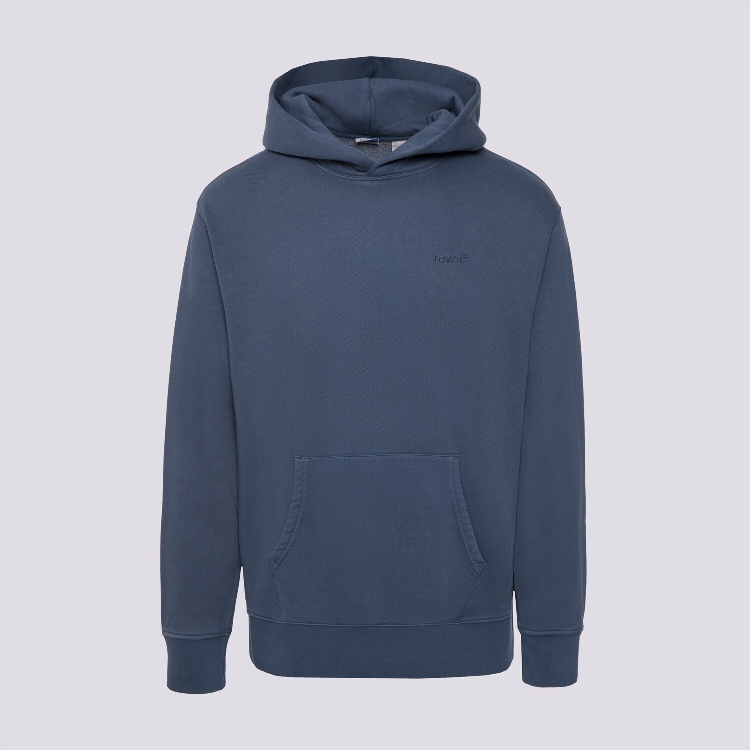 pánská mikina LEVI'S MIKINA S KAPUCÍ   THE AUTHENTIC HOODIE BLUES A8435-0020 MODRÁ
