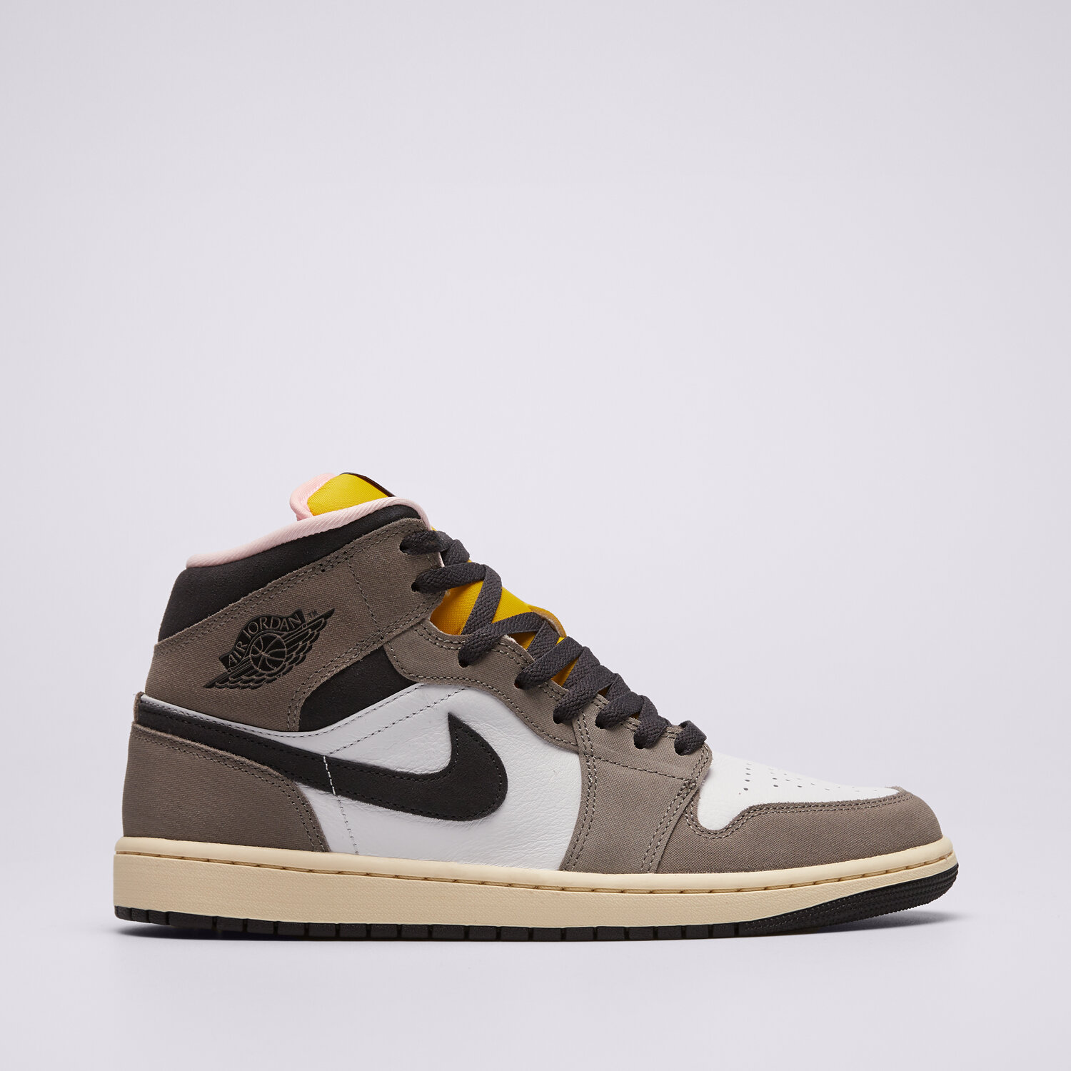 pánské tenisky AIR JORDAN 1 MID  HQ2011-100 BÍLÁ
