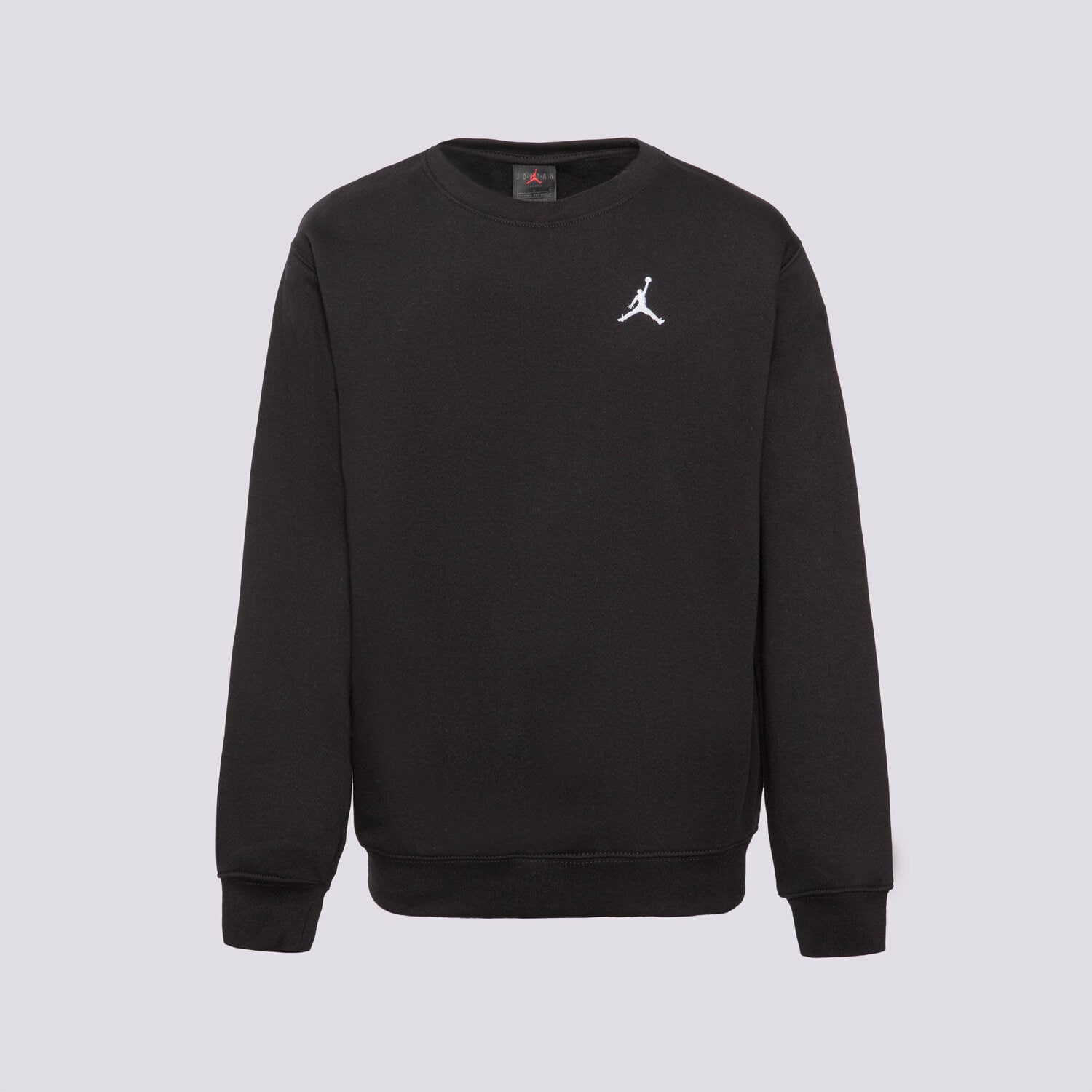 dětská mikina JORDAN MIKINA JDN MJ BRKLN FLC CREW BOY 95F114-023 ČERNÁ
