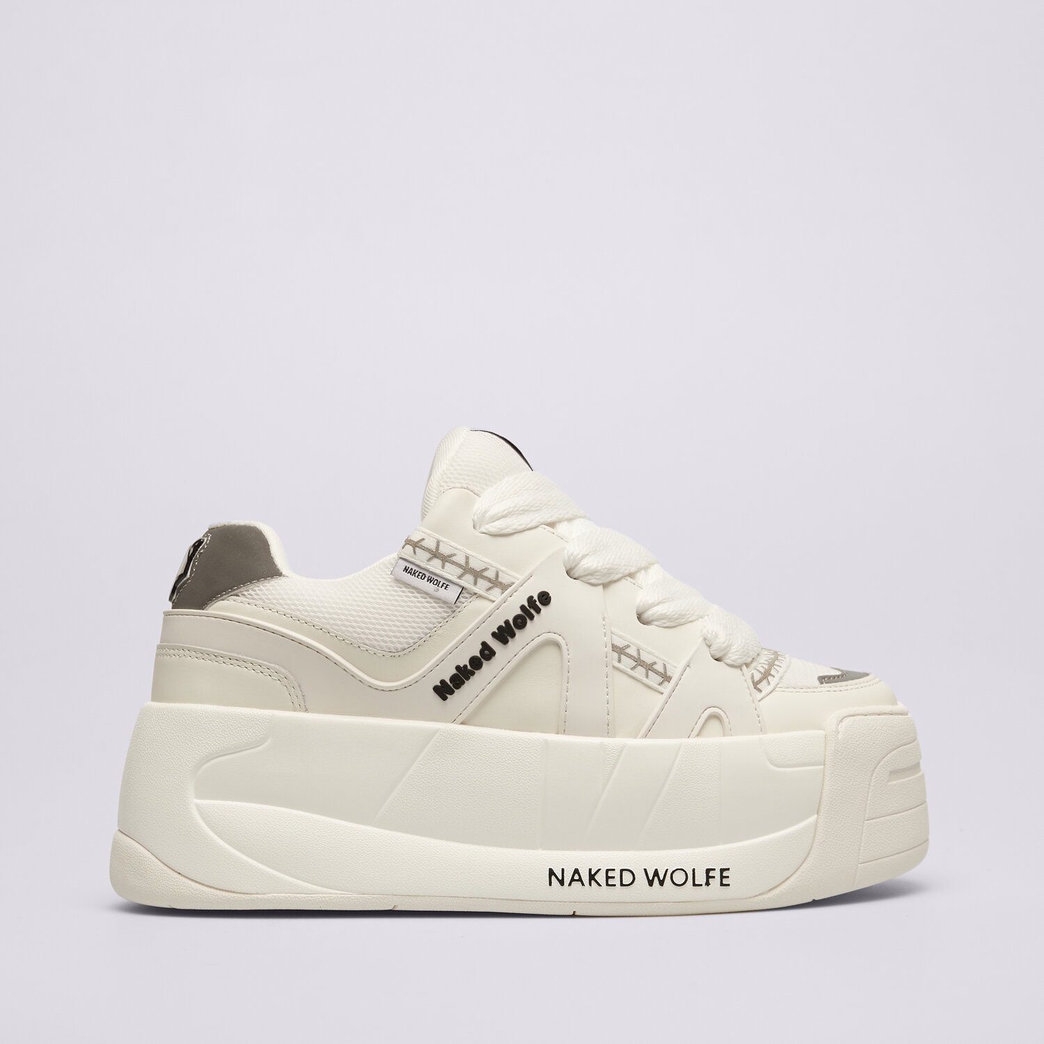 dámské tenisky NAKED WOLFE SLIDER NWSLIDERWHITE BÍLÁ