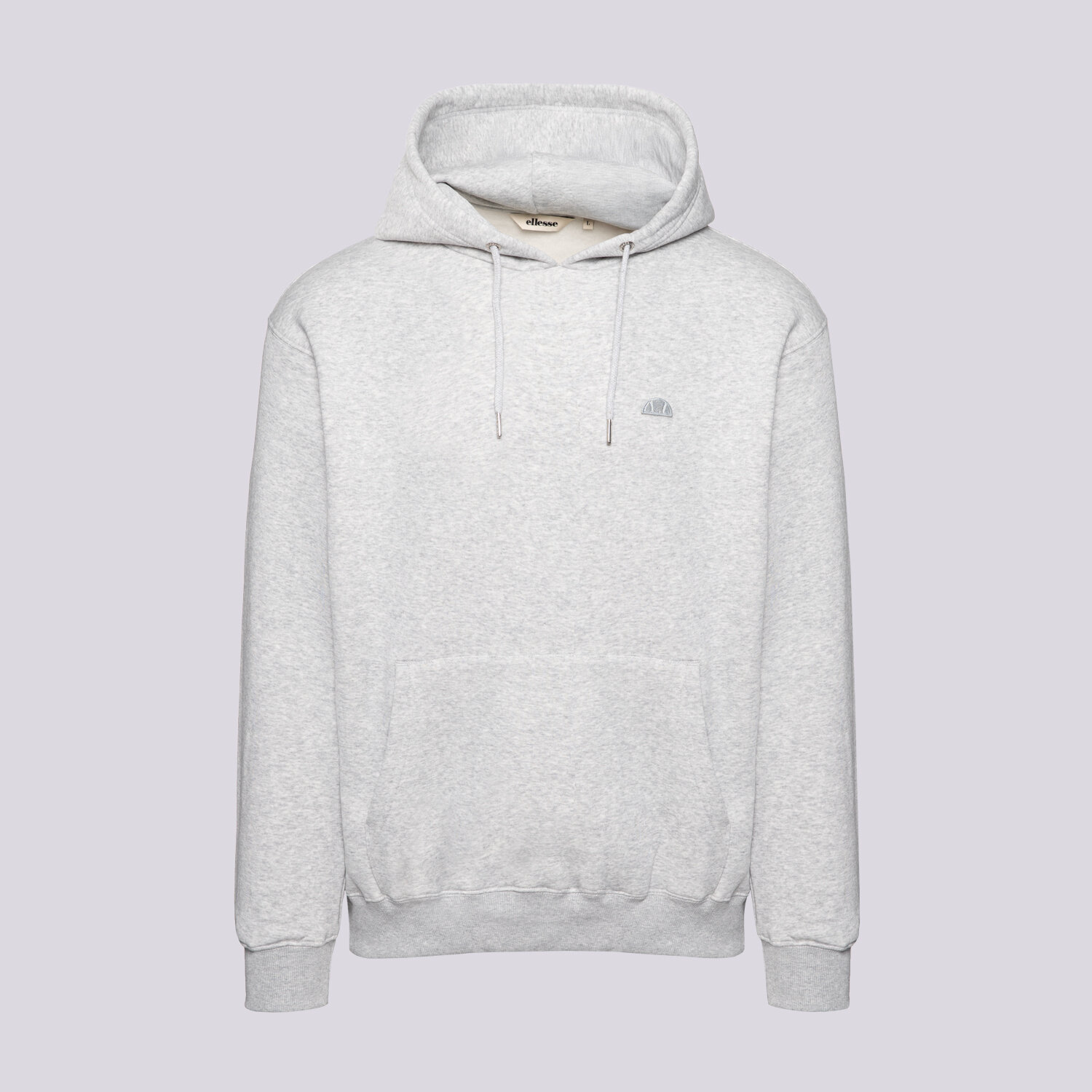 pánská mikina ELLESSE MIKINA S KAPUCÍ VARON OH HOODY LGREY MRL SMG22037131 ŠEDÁ