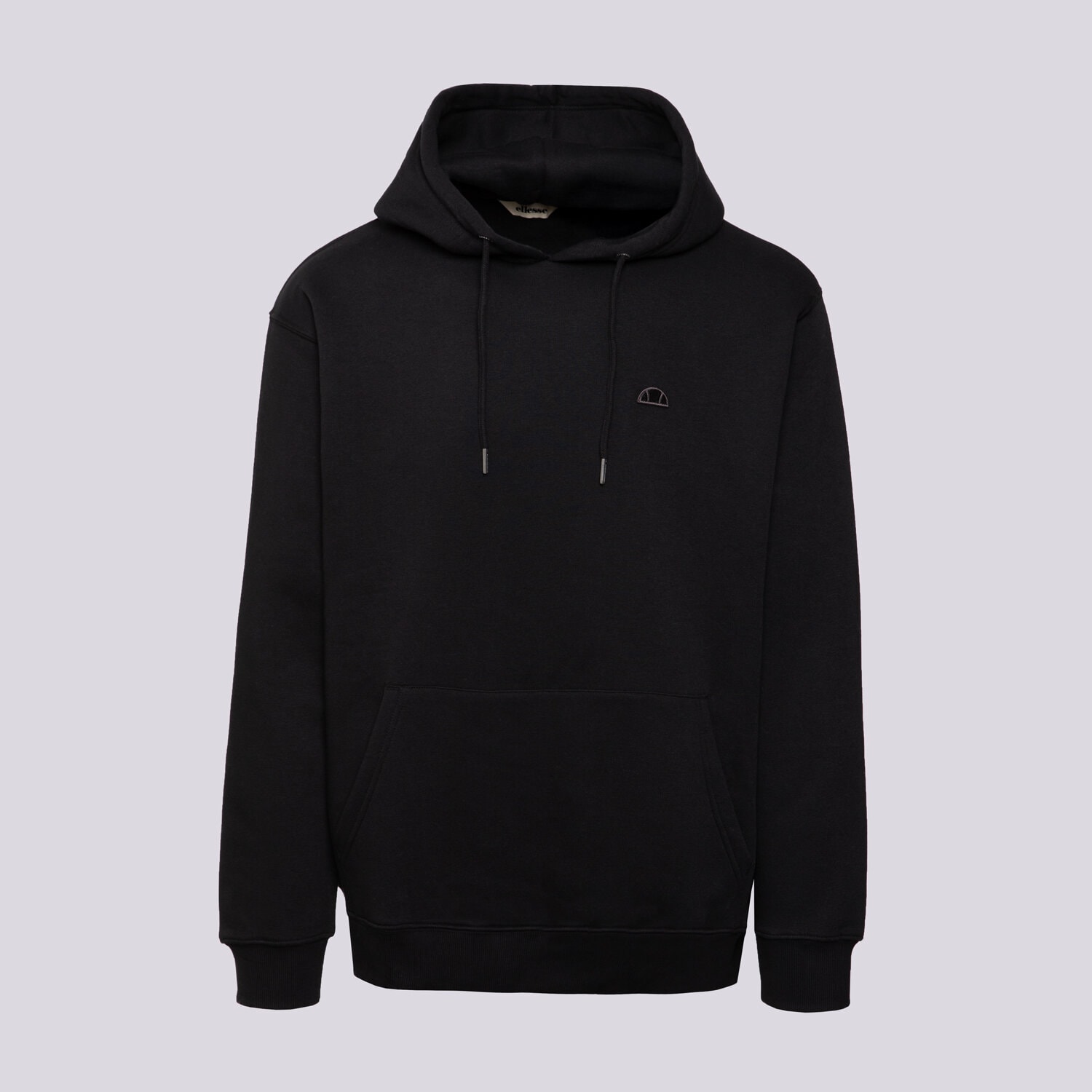 pánská mikina ELLESSE MIKINA S KAPUCÍ VARON OH HOODY BLK MN SMG22037015 ČERNÁ