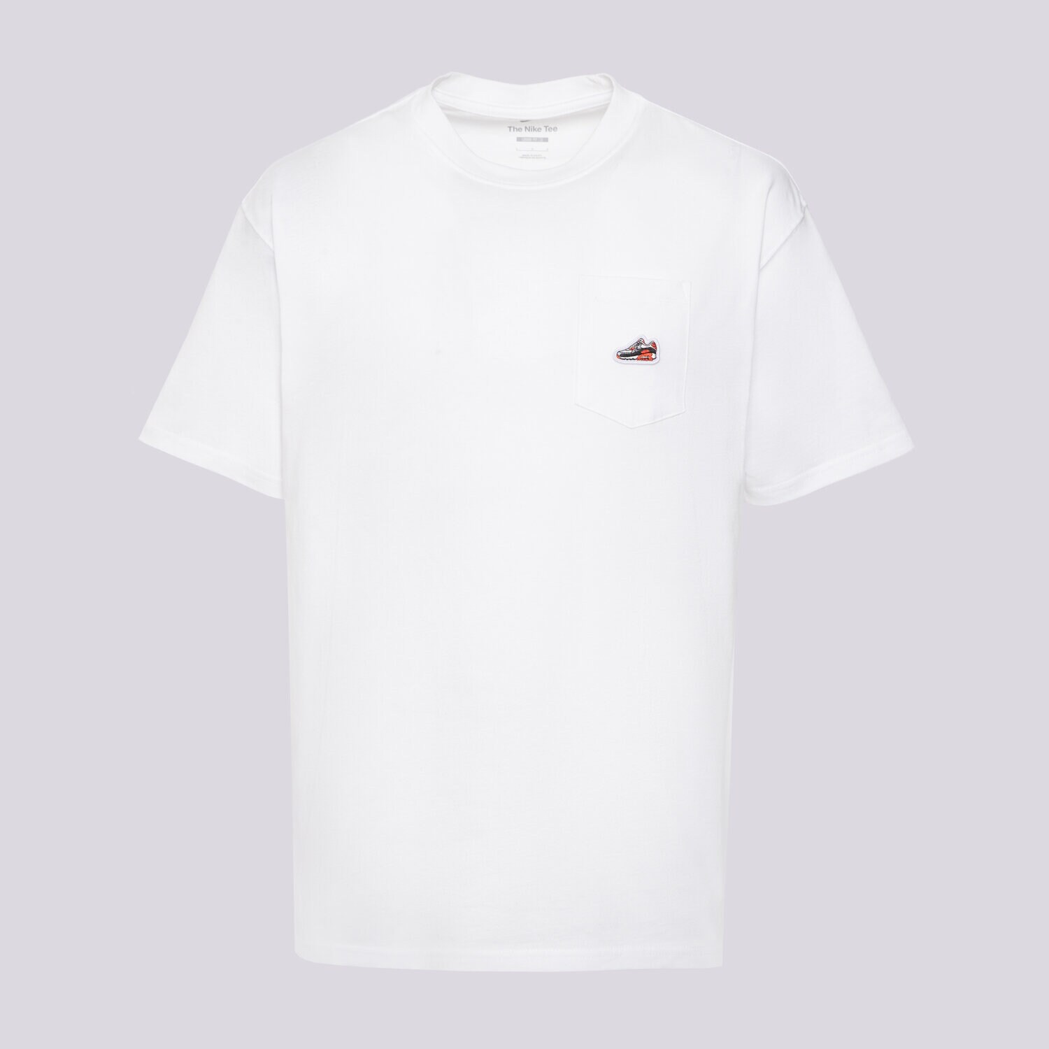 pánské tričko NIKE TRIČKO M NSW TEE ACCS PATCH CNCT FA25 HQ9242-100 BÍLÁ