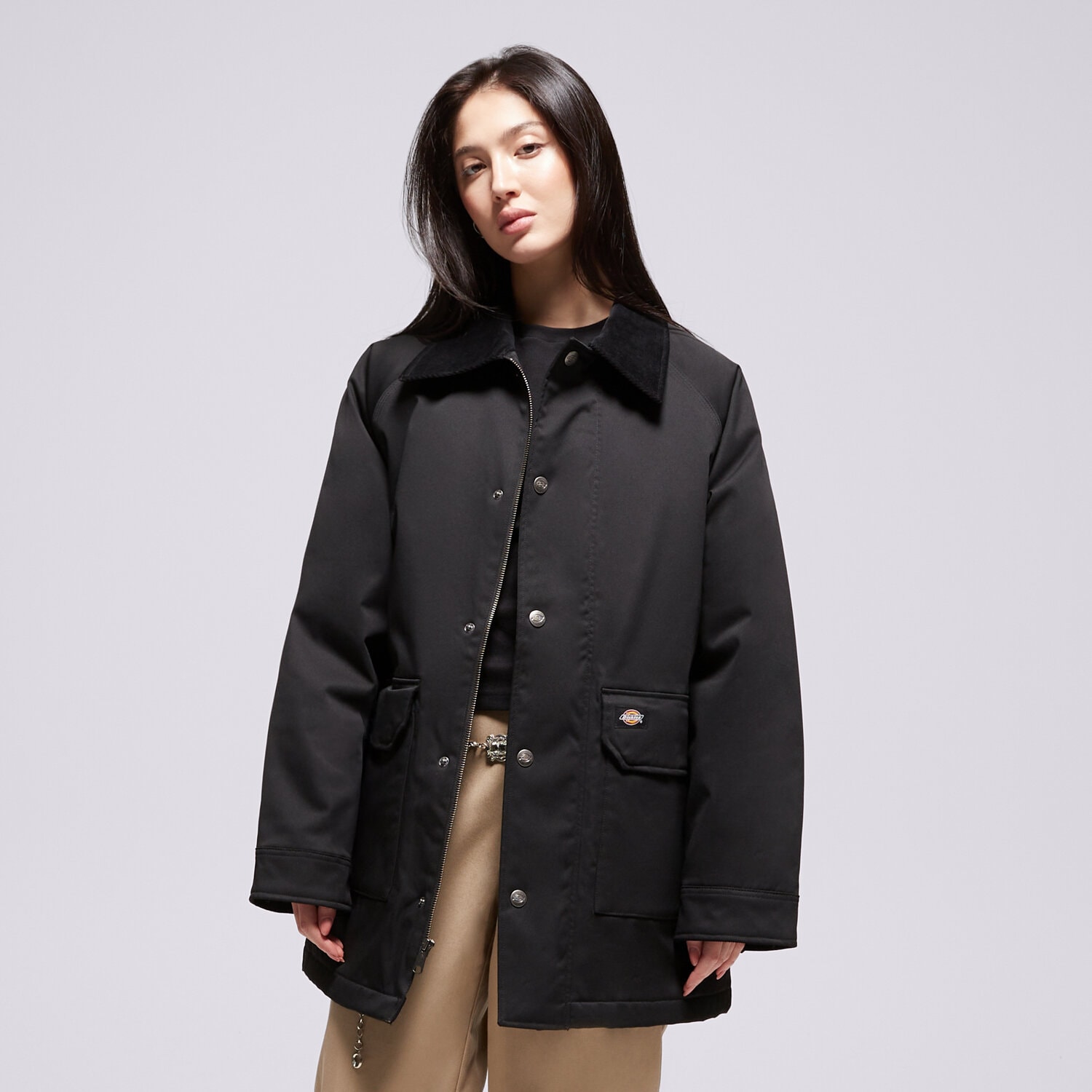 dámská zimní bunda DICKIES BUNDA MEDINA COAT W DK0A87OKBLK1 ČERNÁ