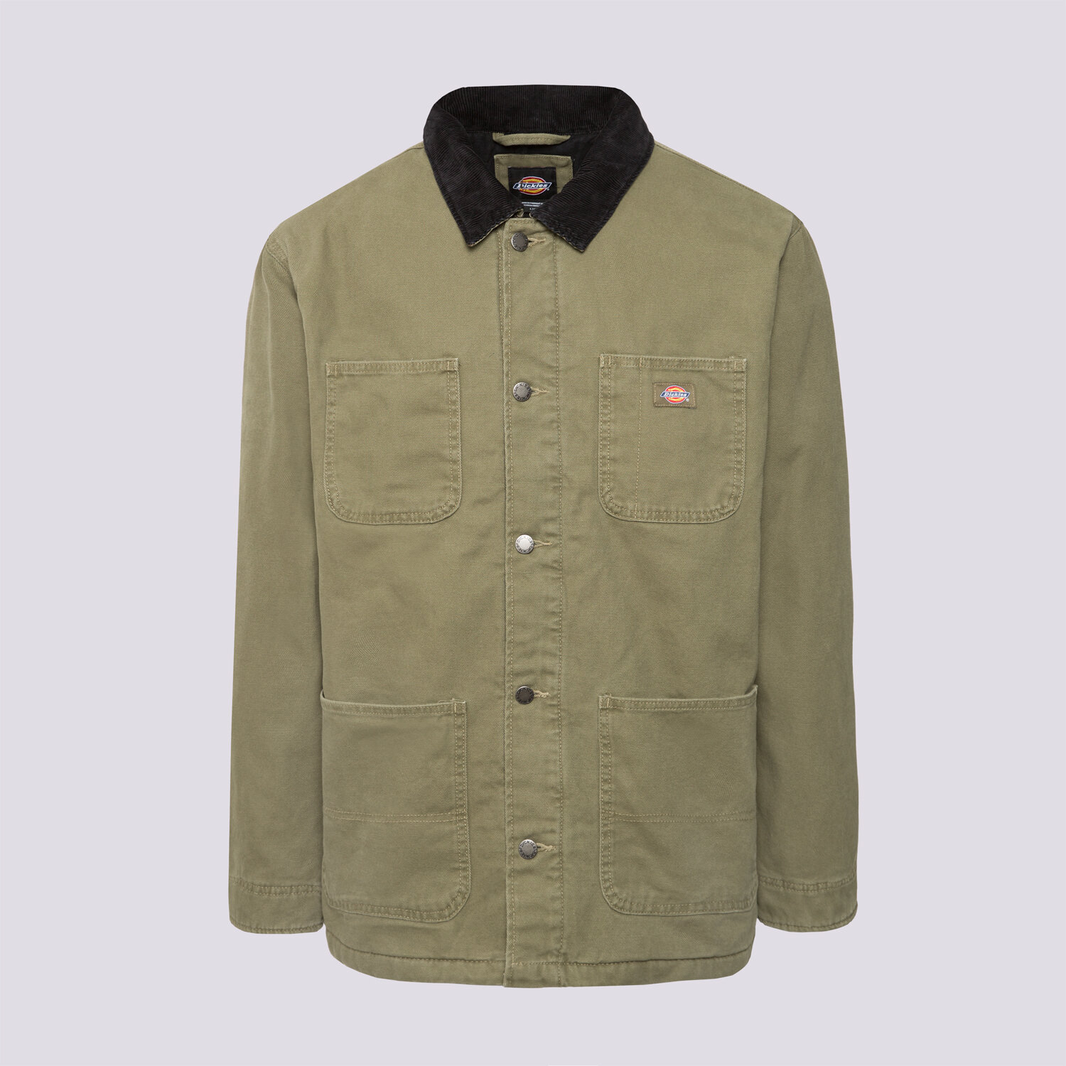 pánská zimní bunda DICKIES BUNDA ZIMNÍ CHORE JACKET LINED CANVAS DK0A87O3MGR1 KHAKI