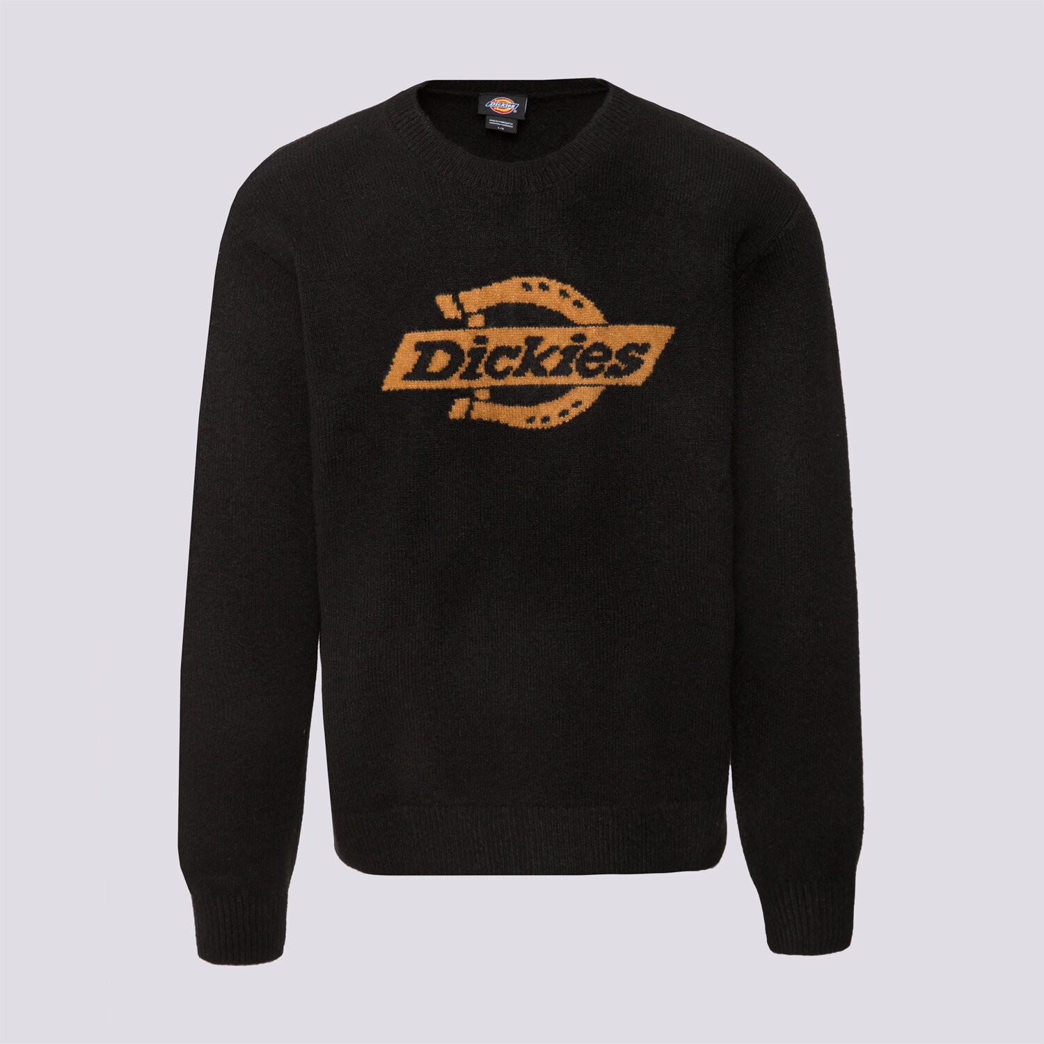 pánská mikina DICKIES SVETR RUSTON SWEATER DK0A87OQBLK1 ČERNÁ