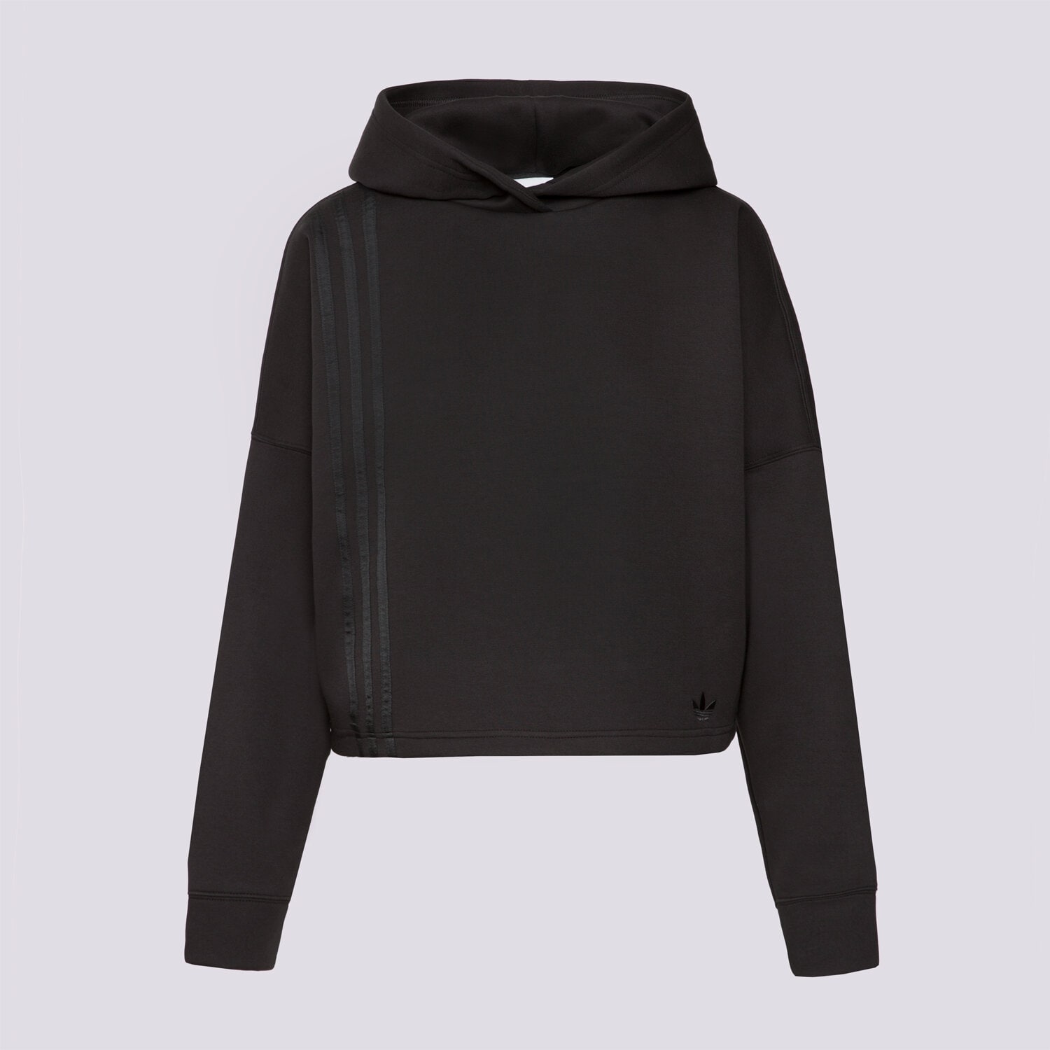 dámská mikina ADIDAS MIKINA S KAPUCÍ 3 STRIPES HOODY JX2701 ČERNÁ