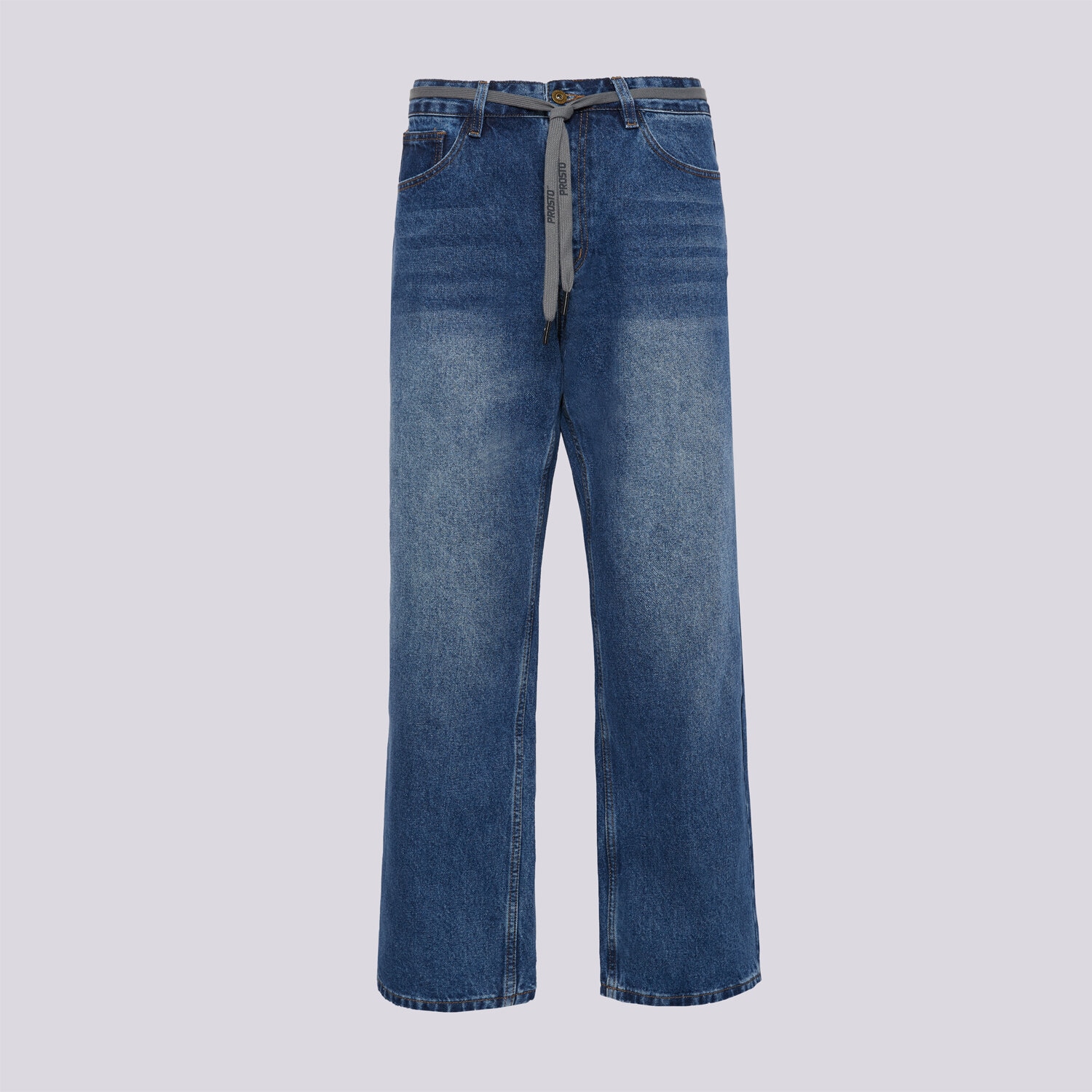 pánské kalhoty PROSTO DŽÍNY BAGGY TARMAC BLUE KL252MPAN3012 MODRÁ