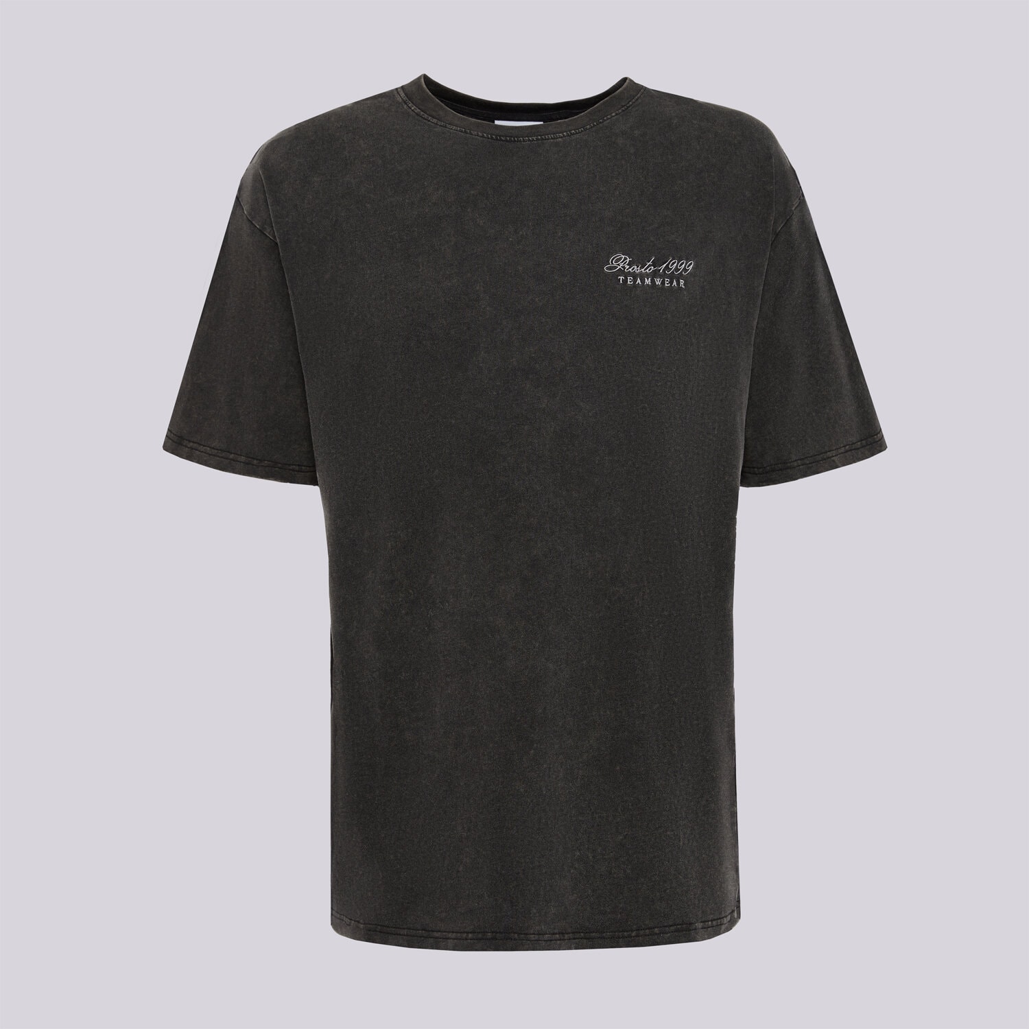 pánské tričko PROSTO TRIČKO ATHLETIC WASHED BLACK KL252MTEE1121 ŠEDÁ