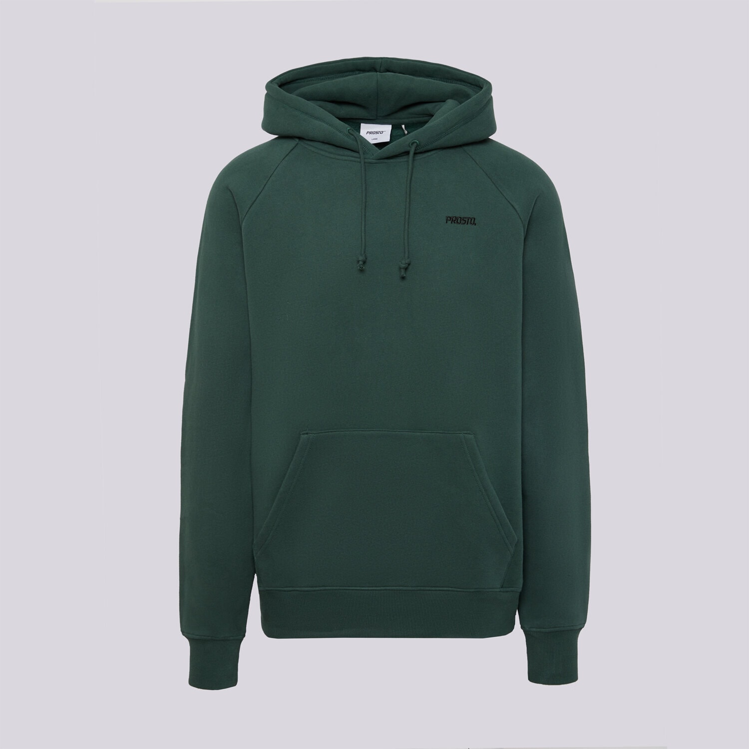 pánská mikina PROSTO MIKINA S KAPUCÍ HOODIE SKIZZLE WASHED GREEN KL252MSWE2182 ZELENÁ