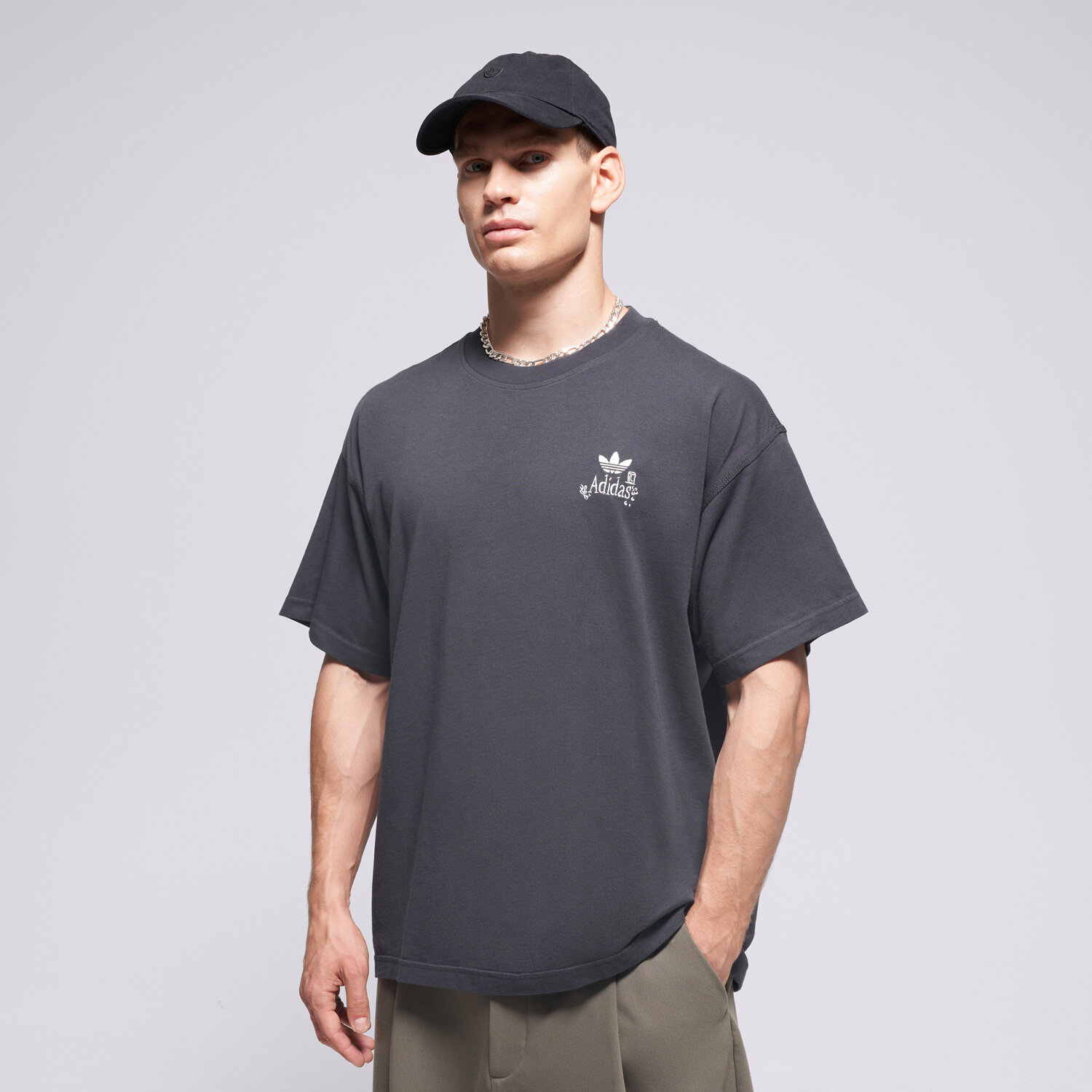 pánské tričko ADIDAS TRIČKO SUPPER CLUB TEE HY2062 ŠEDÁ