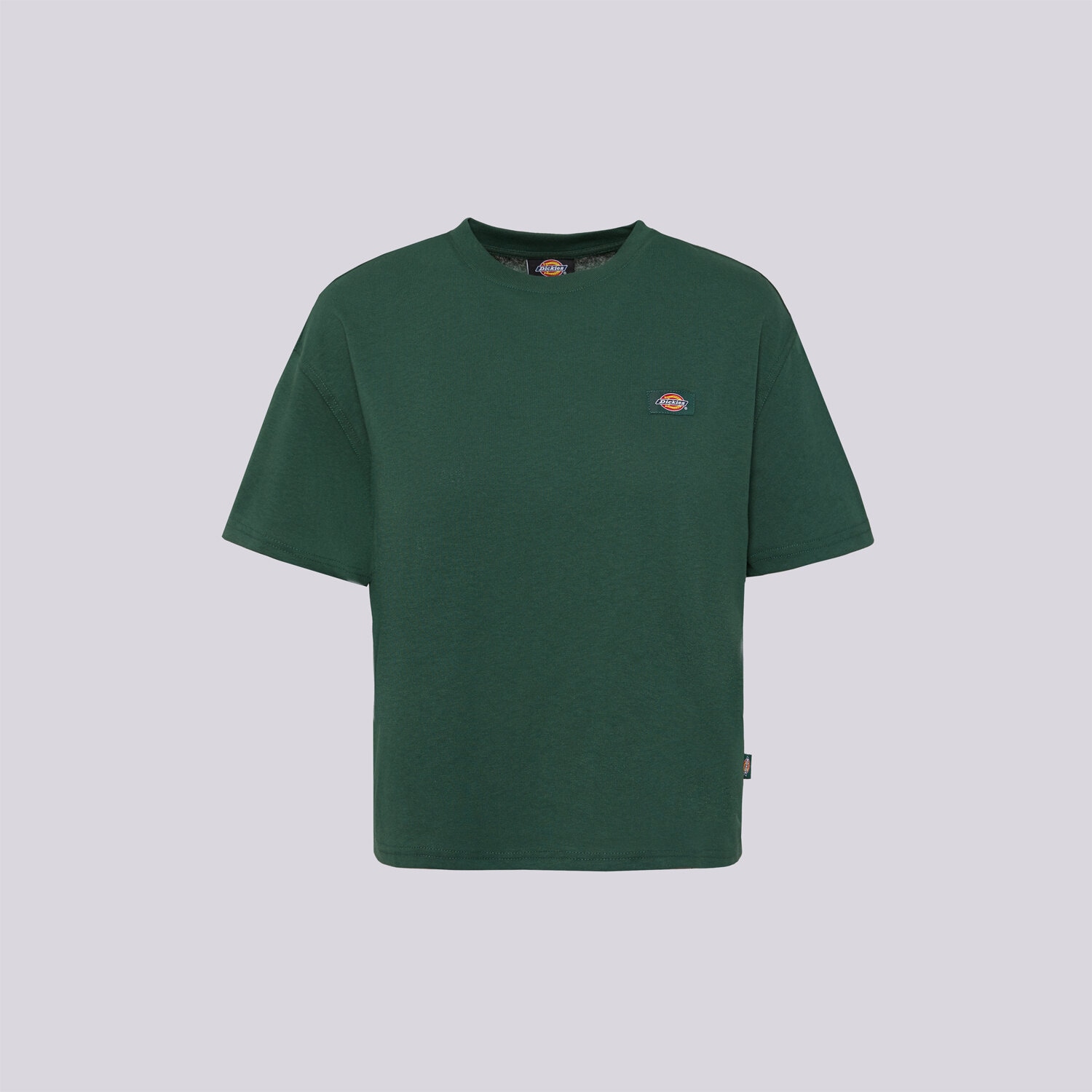 dámské tričko DICKIES TRIČKO OAKPORT BOXY SS TEE DK0A4Y8LPIN1 ZELENÁ