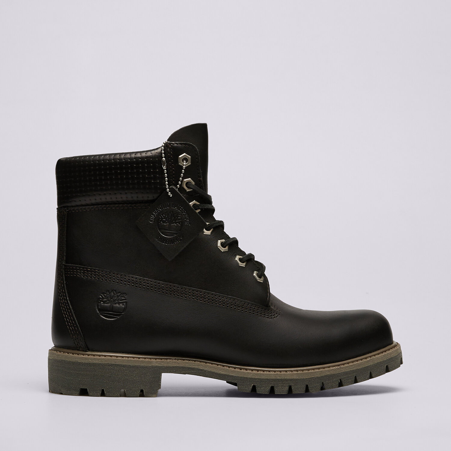 pánské kotníkové boty TIMBERLAND PREMIUM 6 IN LACE WP BOOT TB0A2P6WA3L1 ČERNÁ